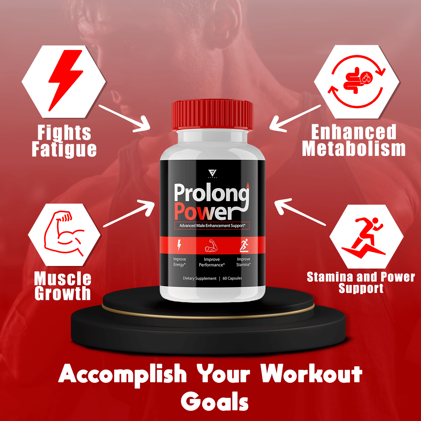 Prolong Power Capsules - Vitamin Place - Sports Nutrition