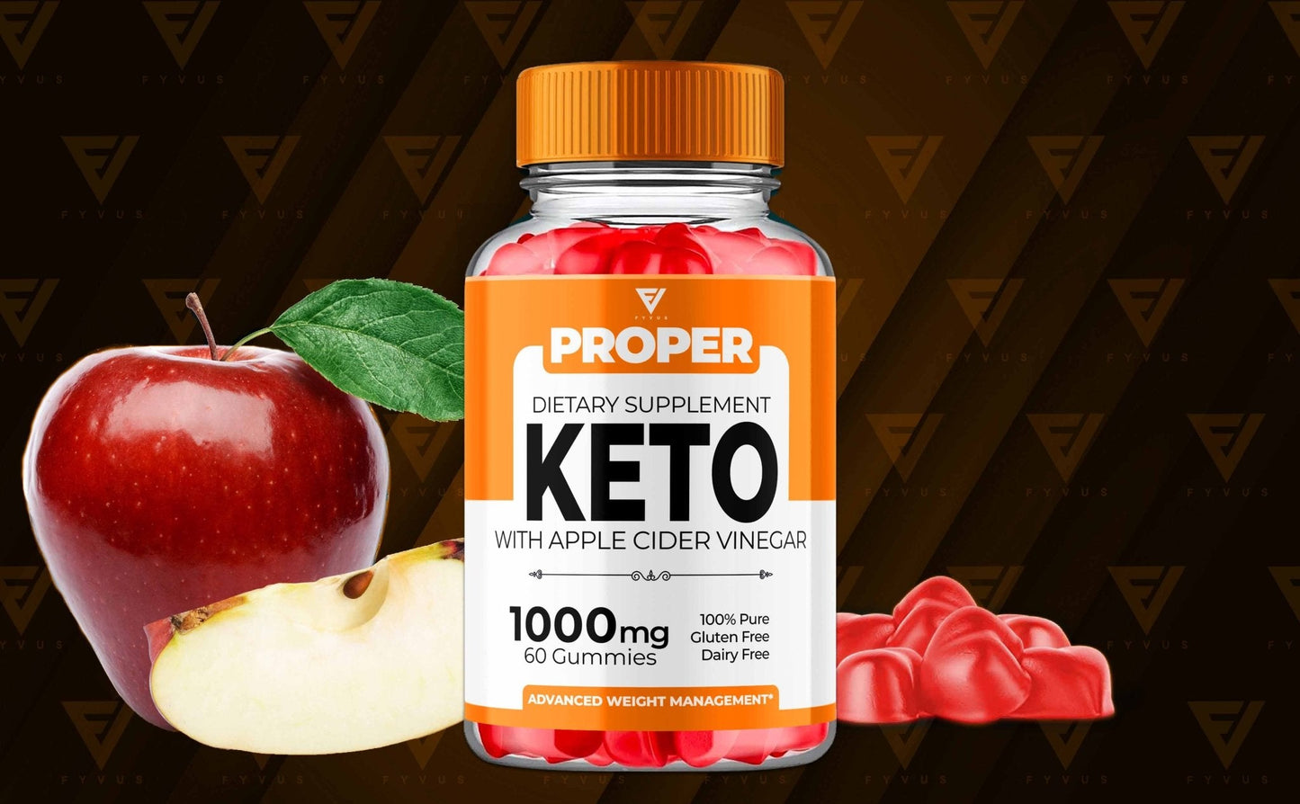 Proper - Keto ACV Gummies - Vitamin Place - Apple Cider Vinegar Gummies