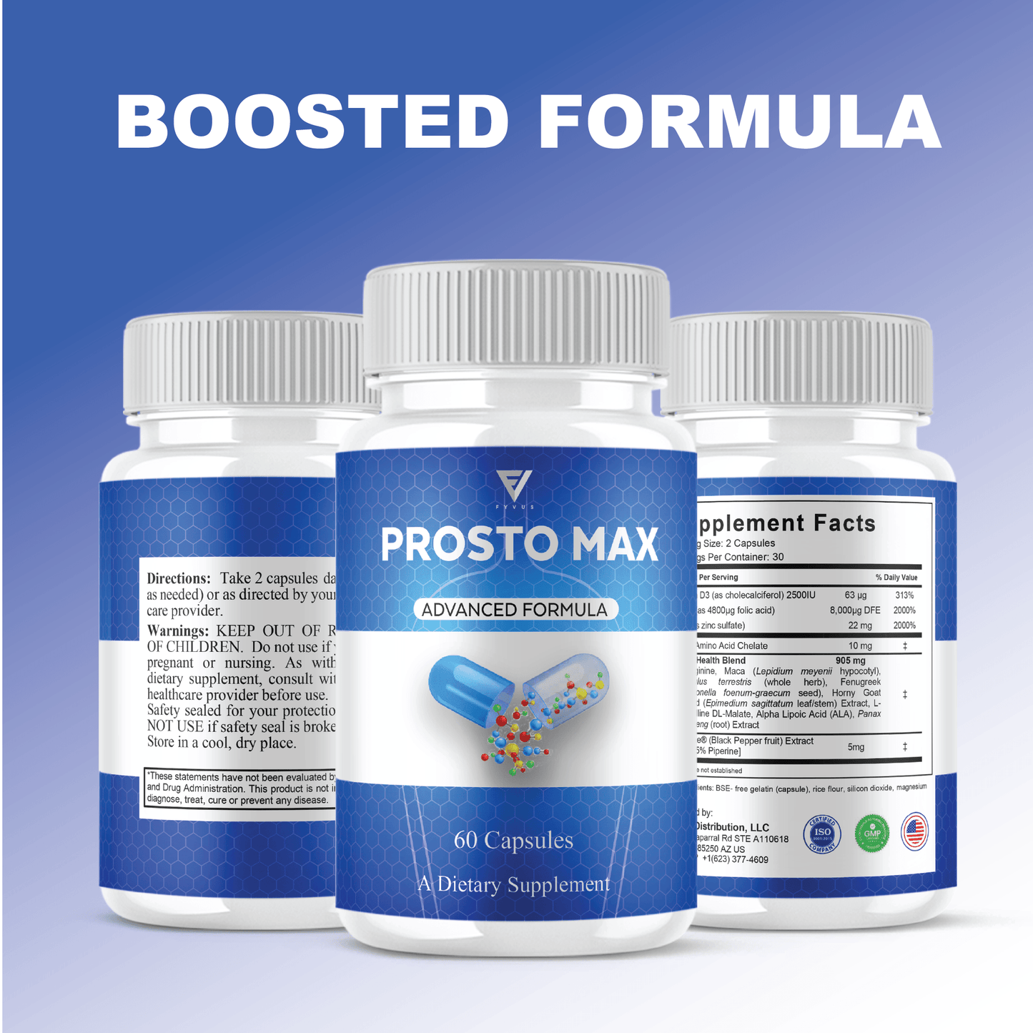 Prosto Max Capsules - Vitamin Place - Sports Nutrition