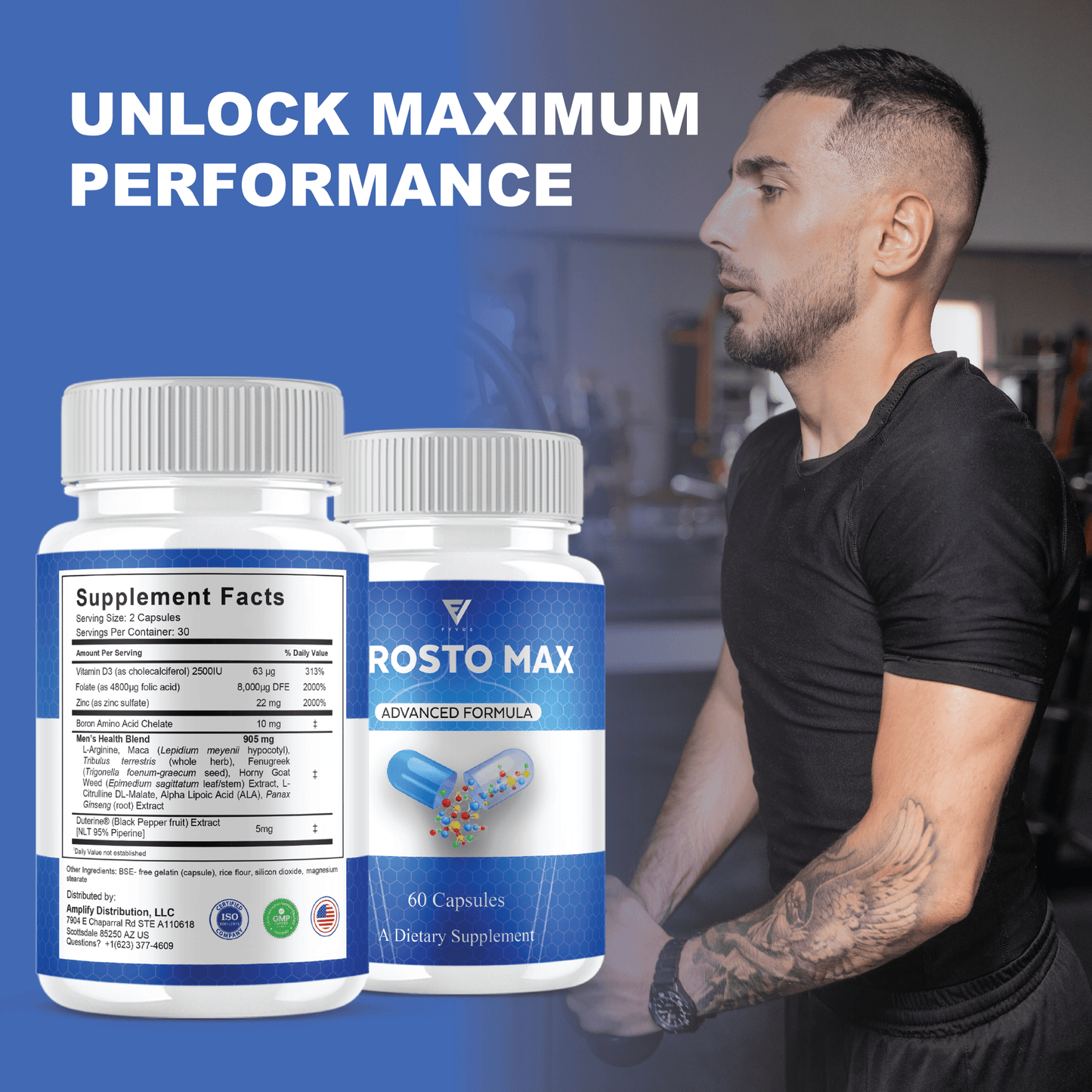 Prosto Max Capsules - Vitamin Place - Sports Nutrition