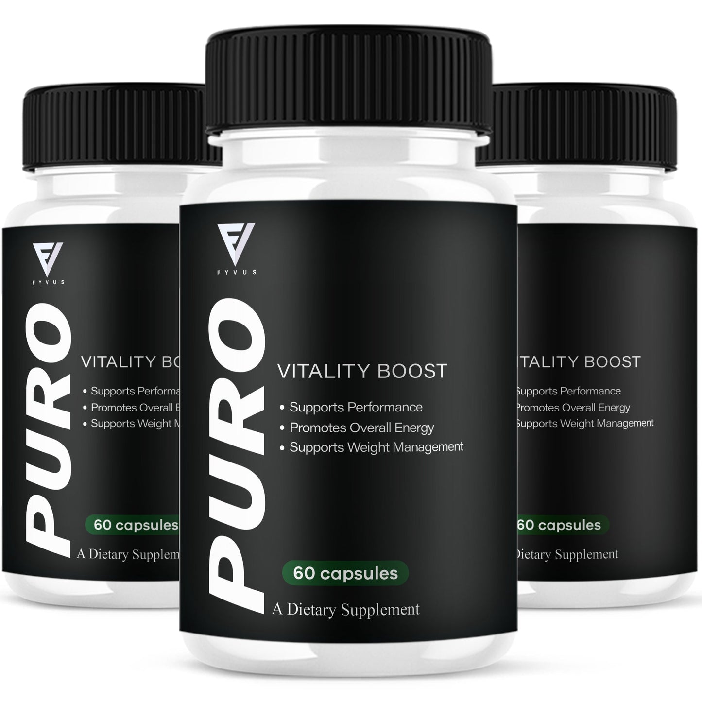 Puro Vitality Capsules - Vitamin Place - Sports Nutrition