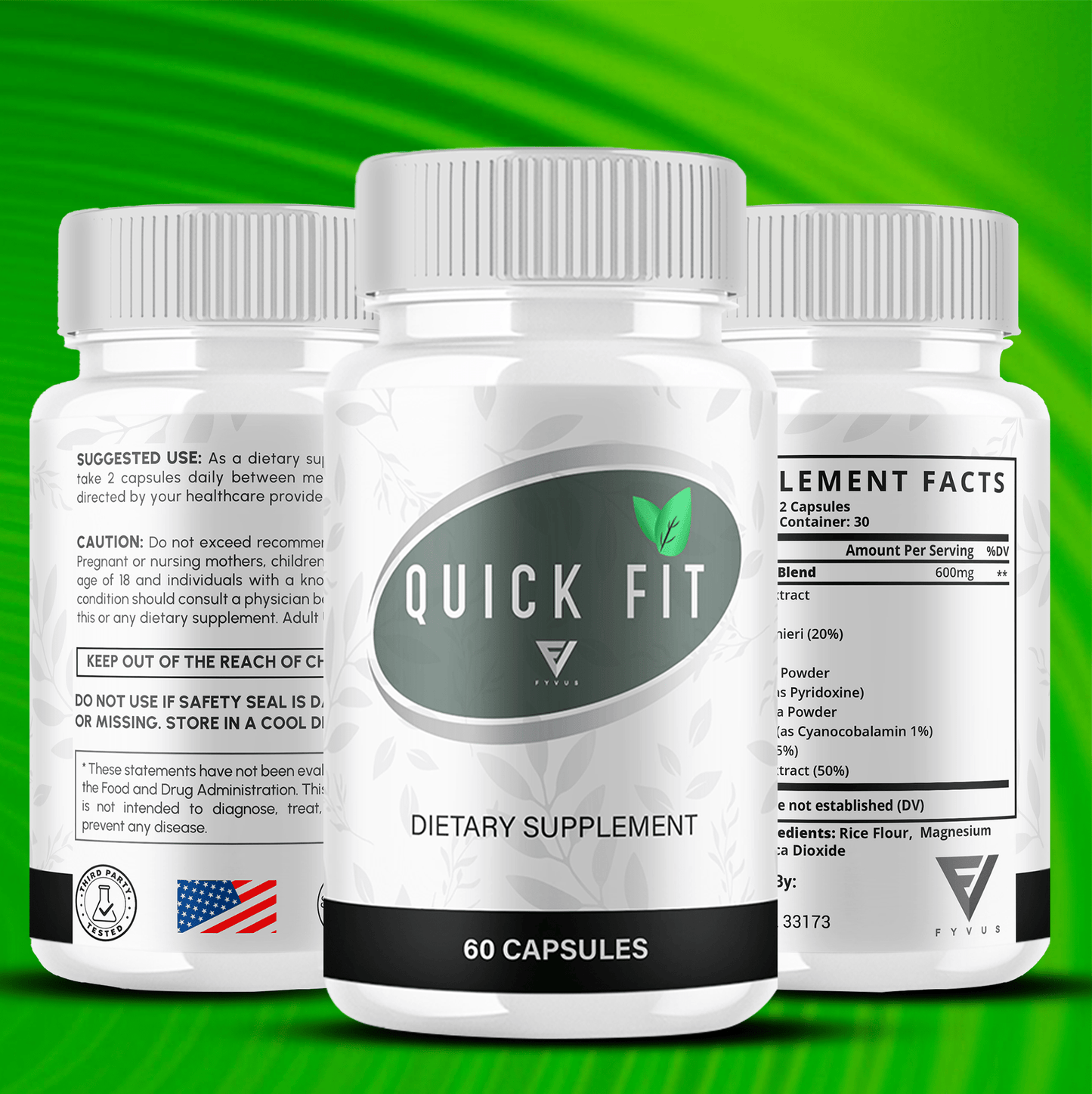 Quick Fit Keto Capsules - Vitamin Place - Keto Capsules