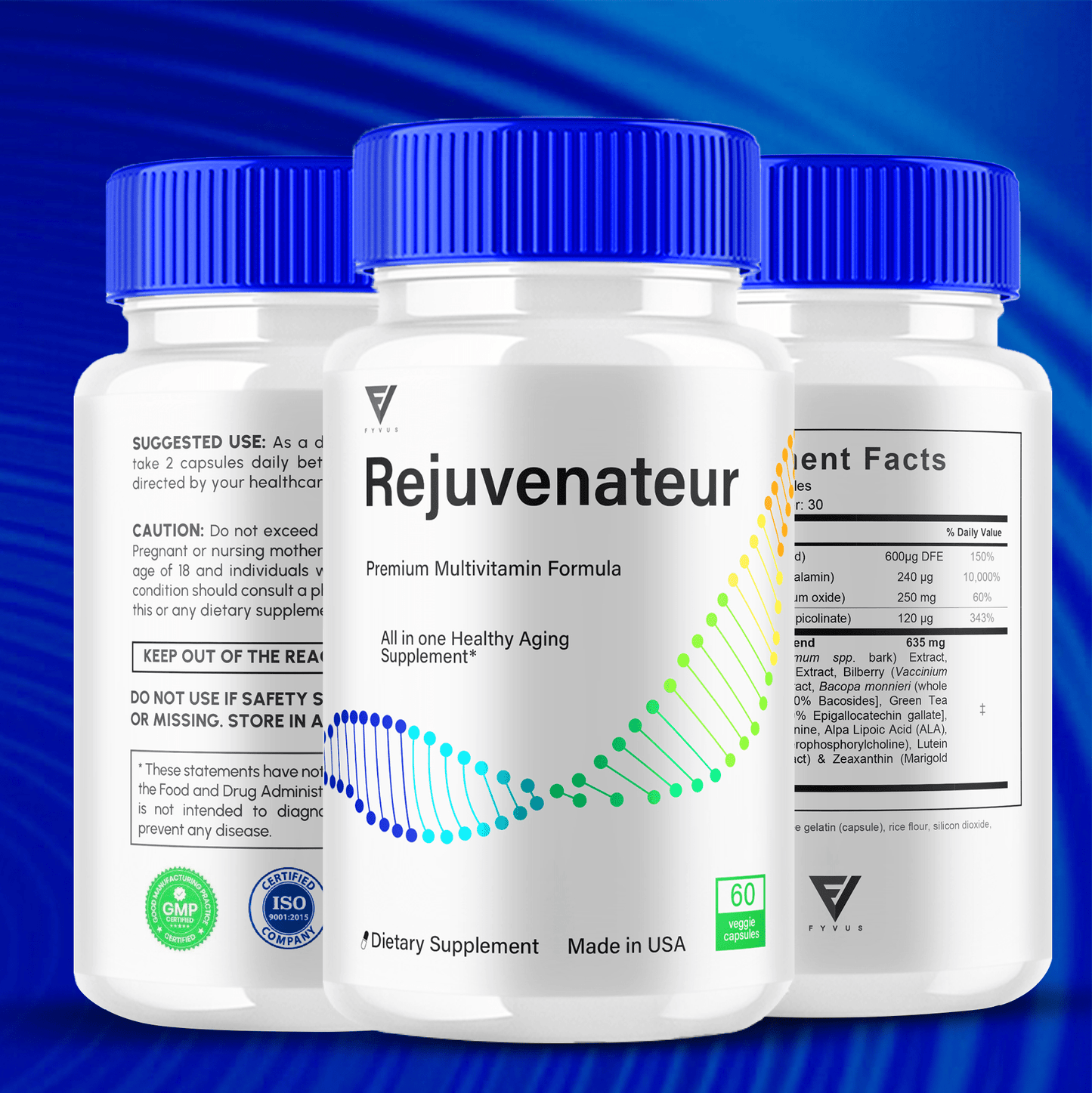 Rejuvenateur Nootropic Capsules - Vitamin Place - Nootropic