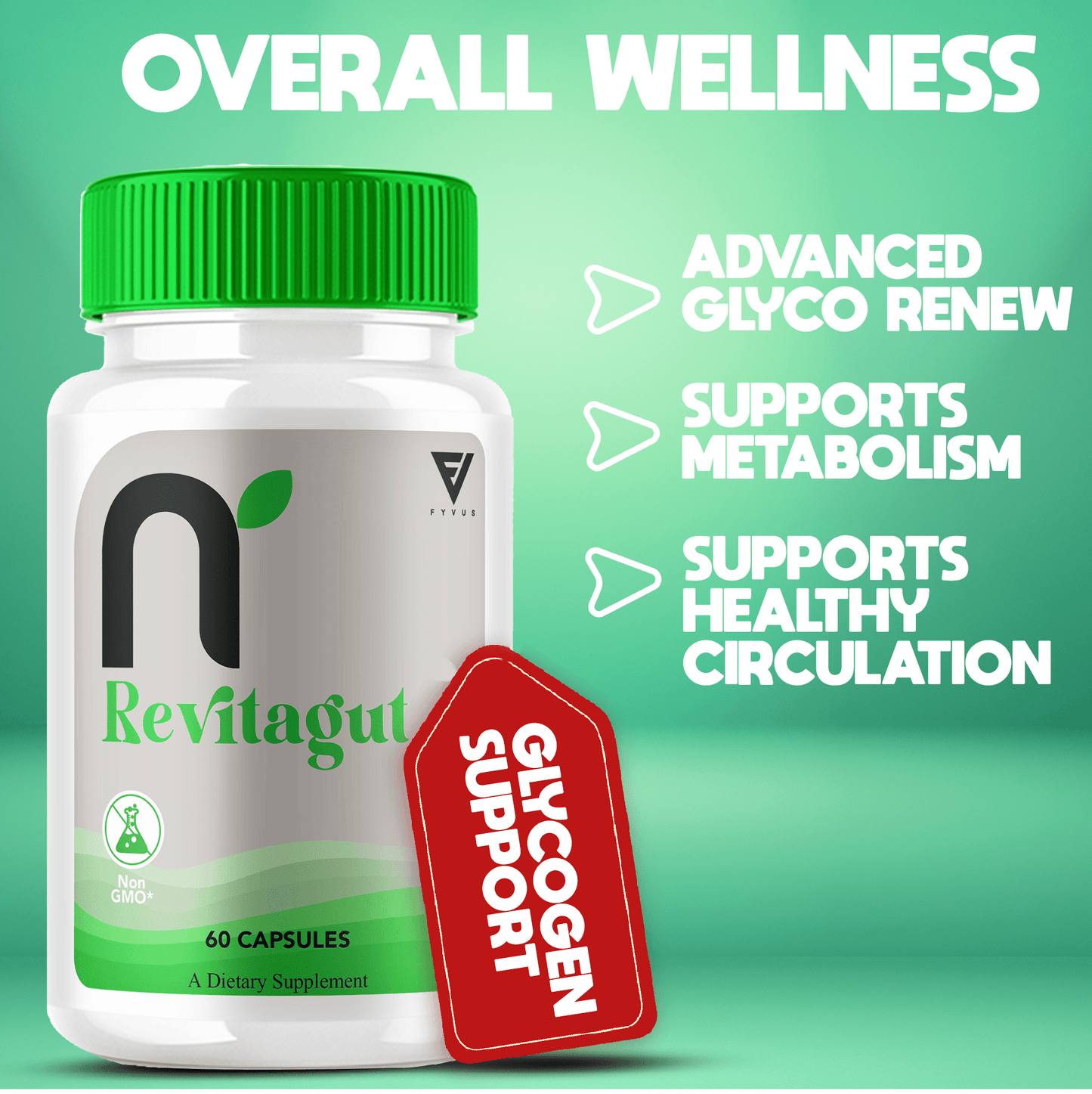 Revitagut Capsules - Vitamin Place - Blood Sugar Capsules
