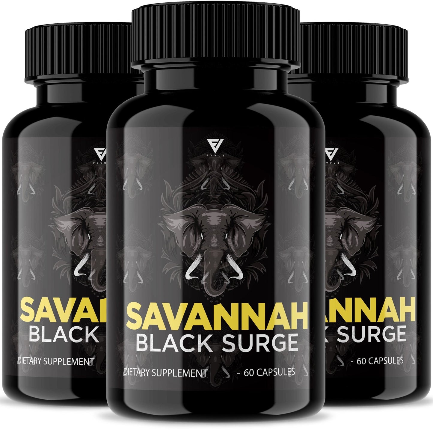 Savannah Black Surge Capsules - Vitamin Place - Sports Nutrition