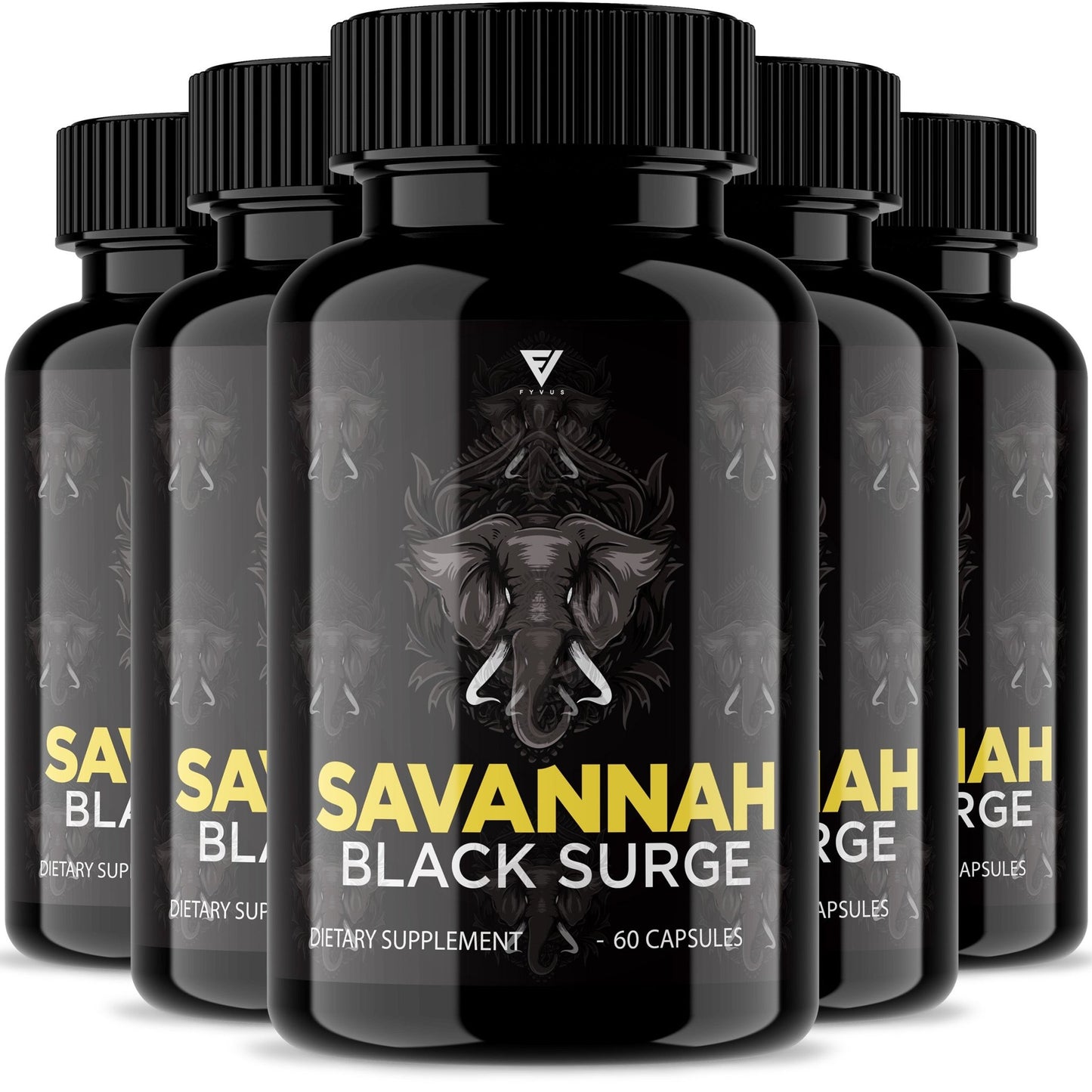Savannah Black Surge Capsules - Vitamin Place - Sports Nutrition