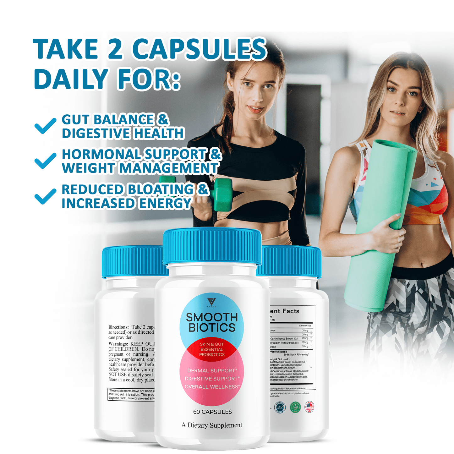 Smooth Biotics Capsules - Vitamin Place