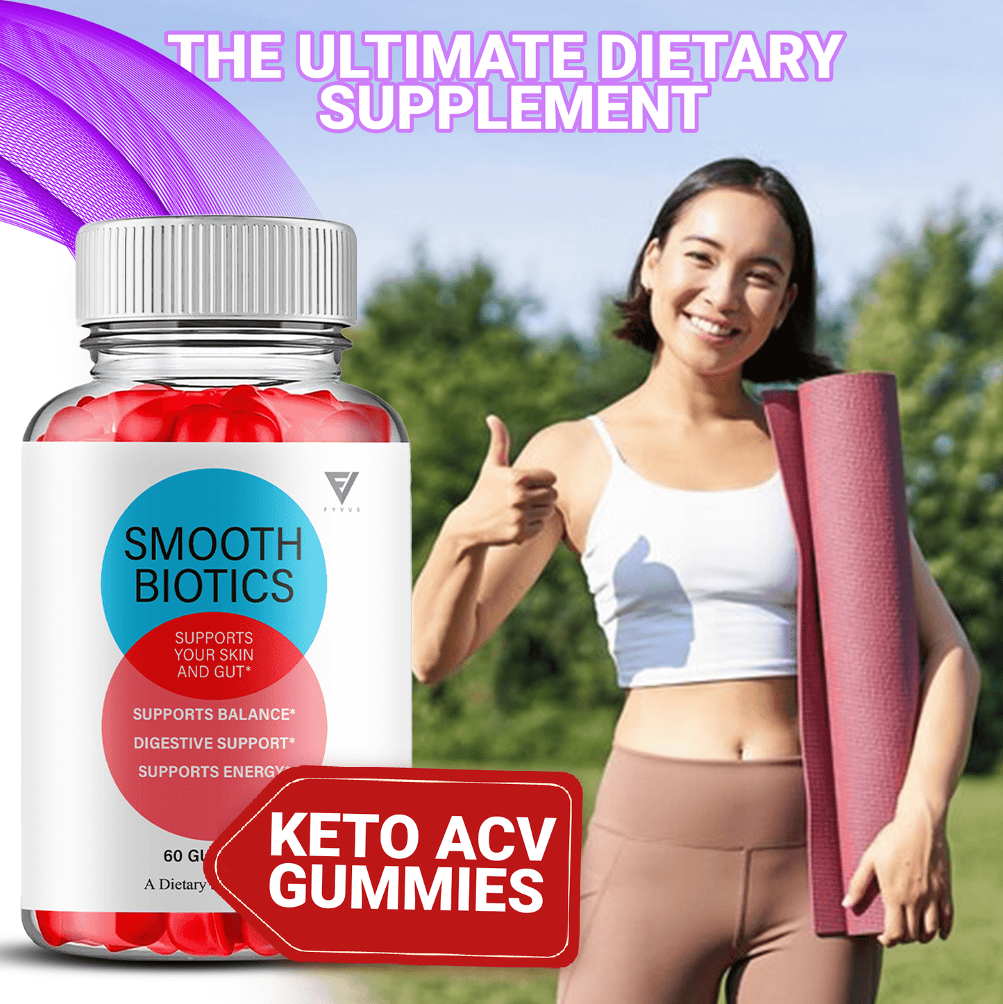 Smooth Biotics Gummies - Vitamin Place - Apple Cider Vinegar Gummies