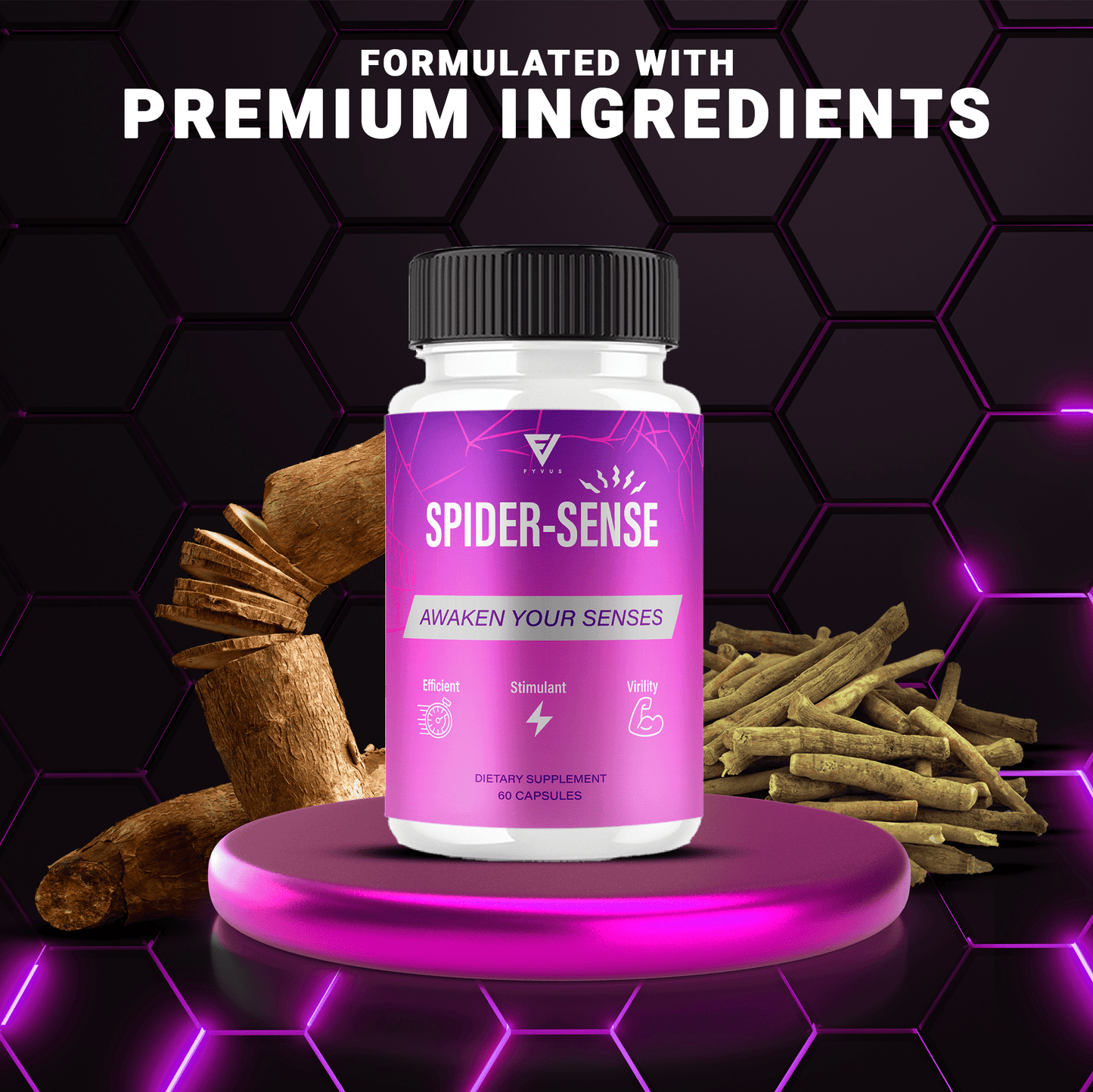 Spider Sense Capsules - Vitamin Place - Sports Nutrition