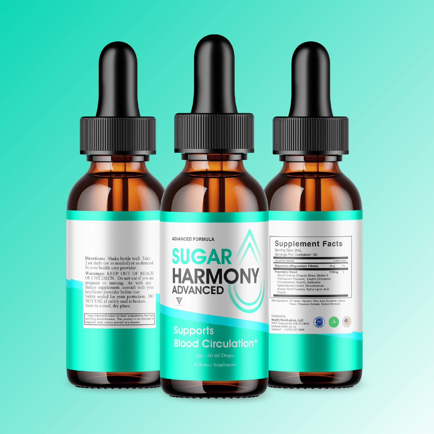 Sugar Harmony Drops - Vitamin Place - Drops