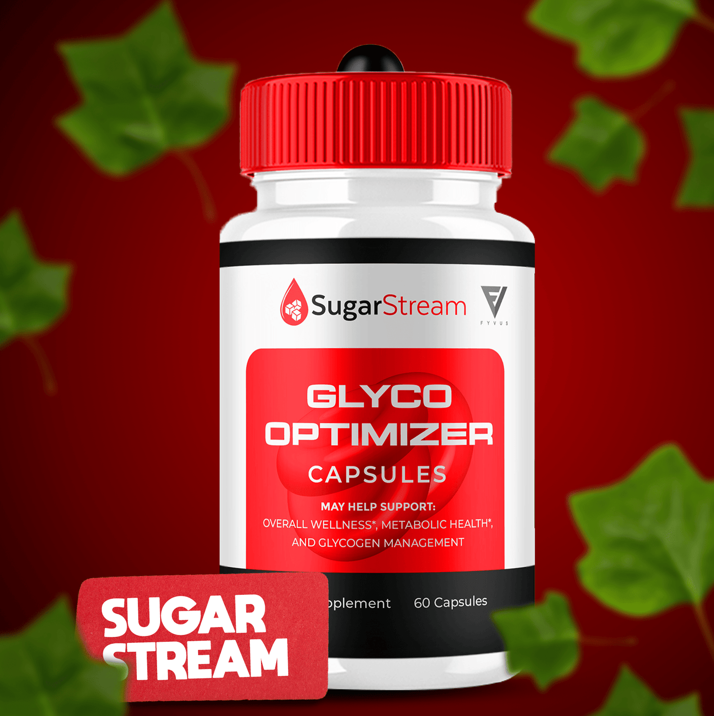 Sugar Stream Glycogen Support Capsules - Vitamin Place - Blood Sugar Capsules