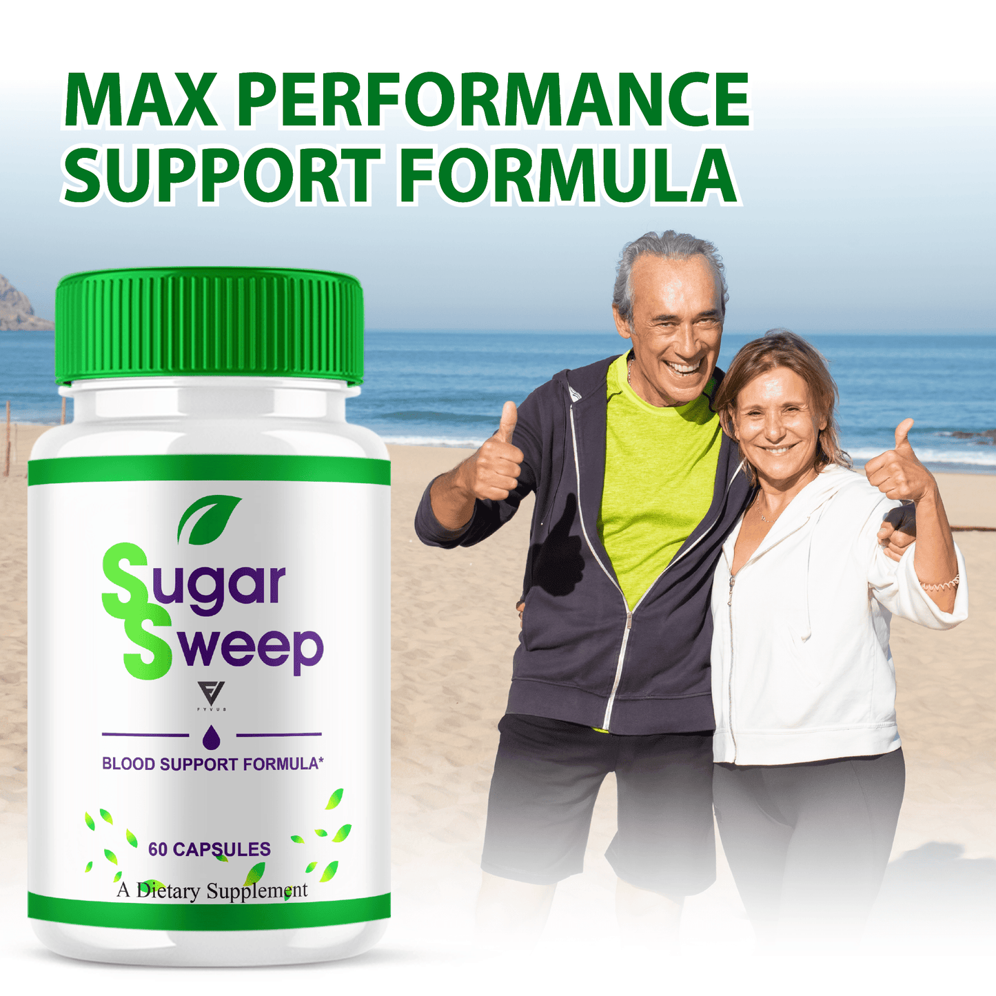 Sugar Sweep Glycogen Support Capsules - Vitamin Place