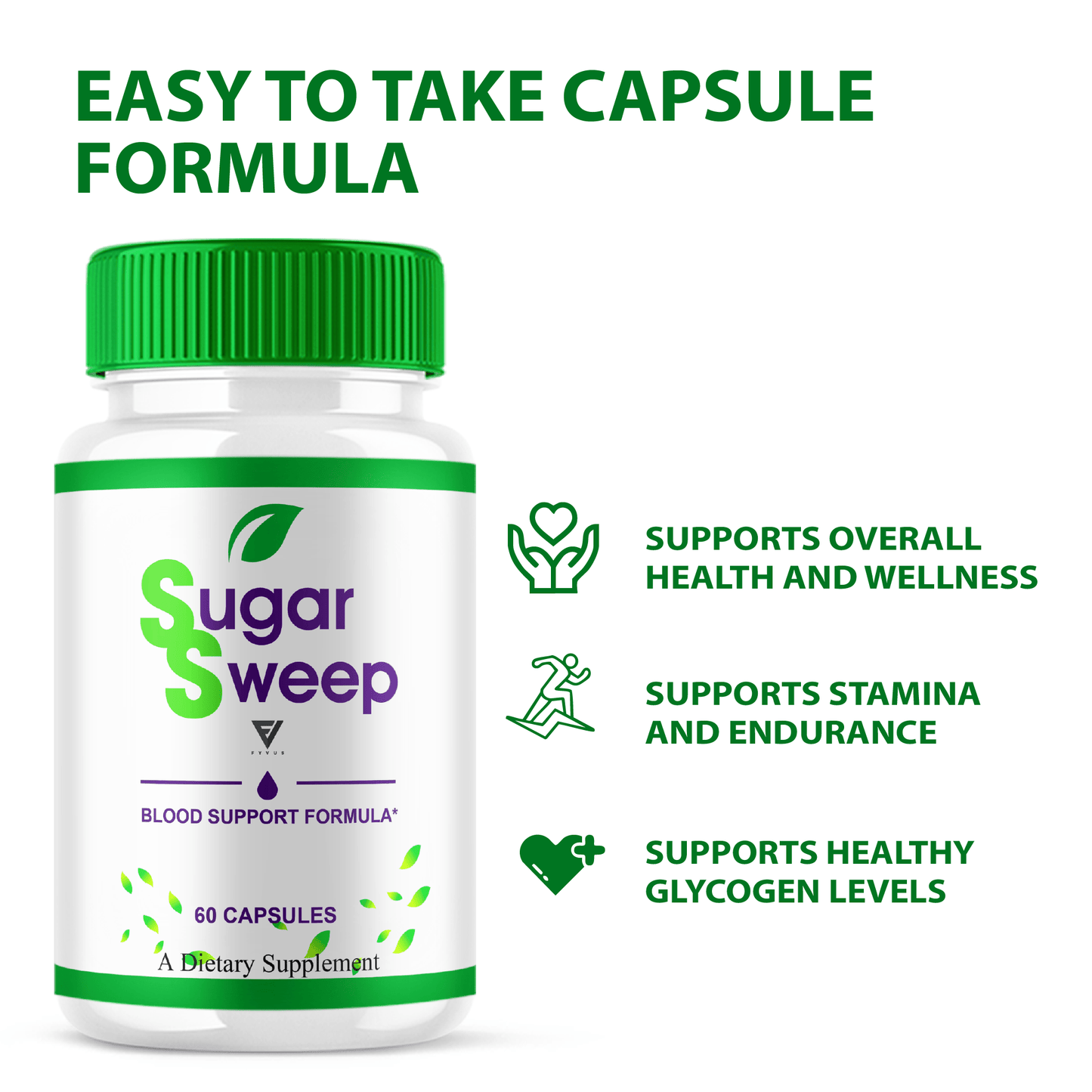 Sugar Sweep Glycogen Support Capsules - Vitamin Place