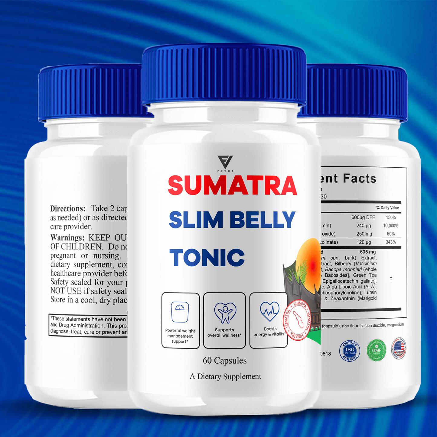 Sumatra Slim Belly Tonic Capsules - Vitamin Place - Keto Capsules