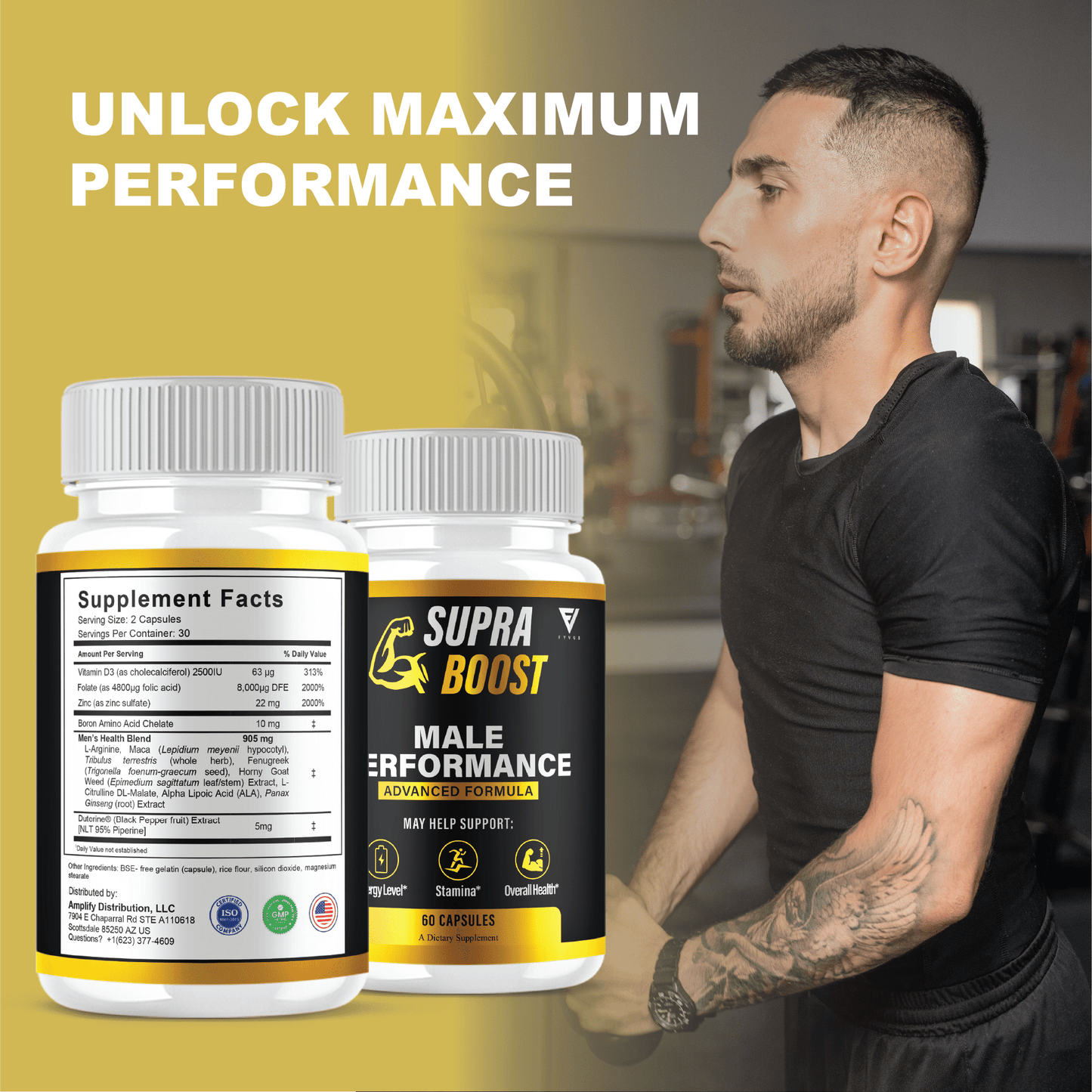 Supra Boost Capsules - Vitamin Place - Sports Nutrition