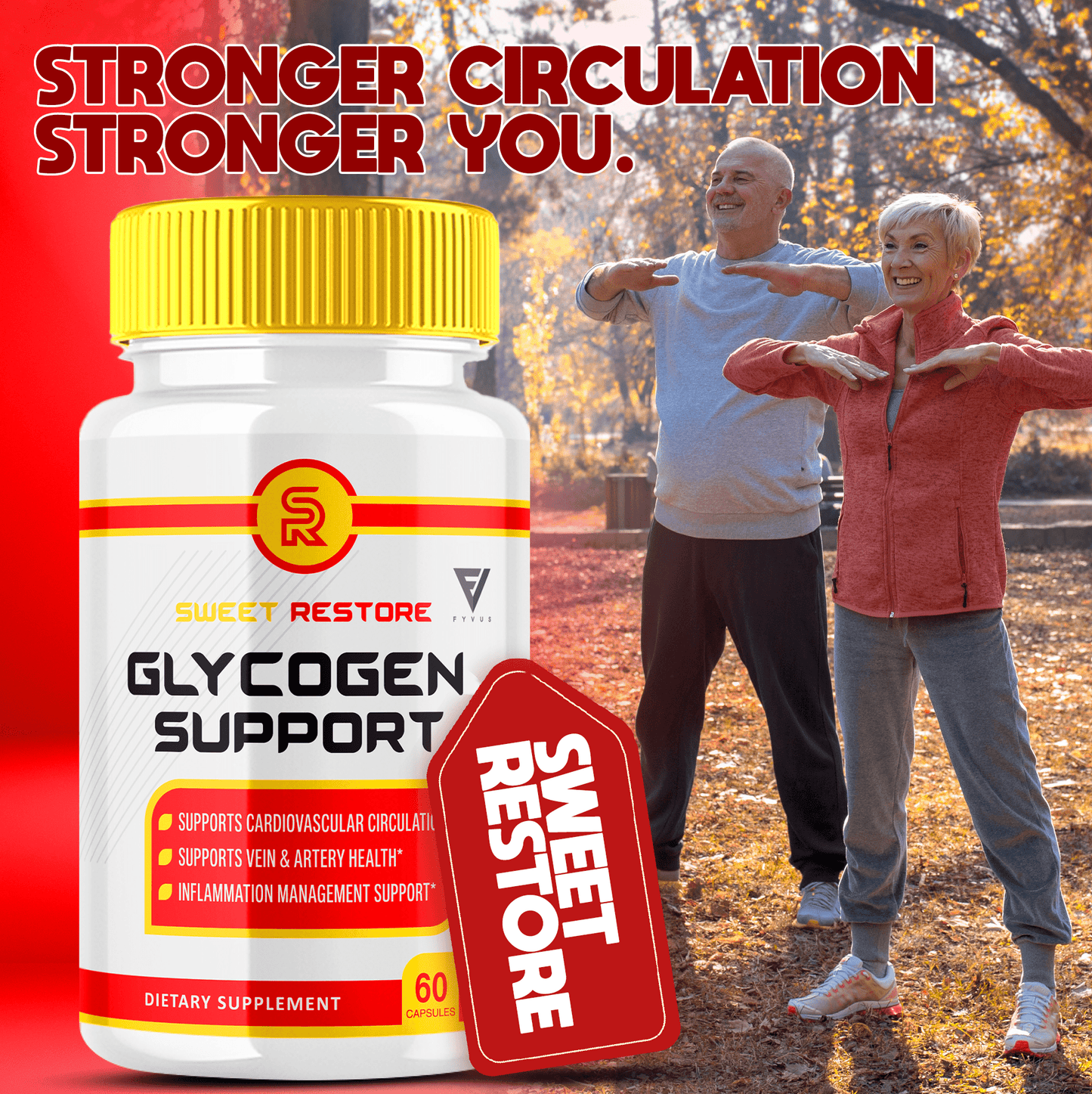 Sweet Restore Glycogen Support Capsules - Vitamin Place - Blood Sugar Capsules