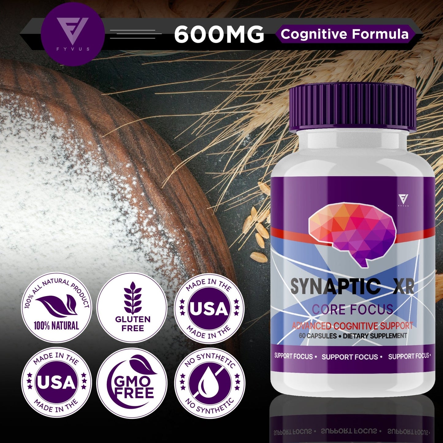 Synaptic XR Nootropic Capsules - Vitamin Place - Nootropic