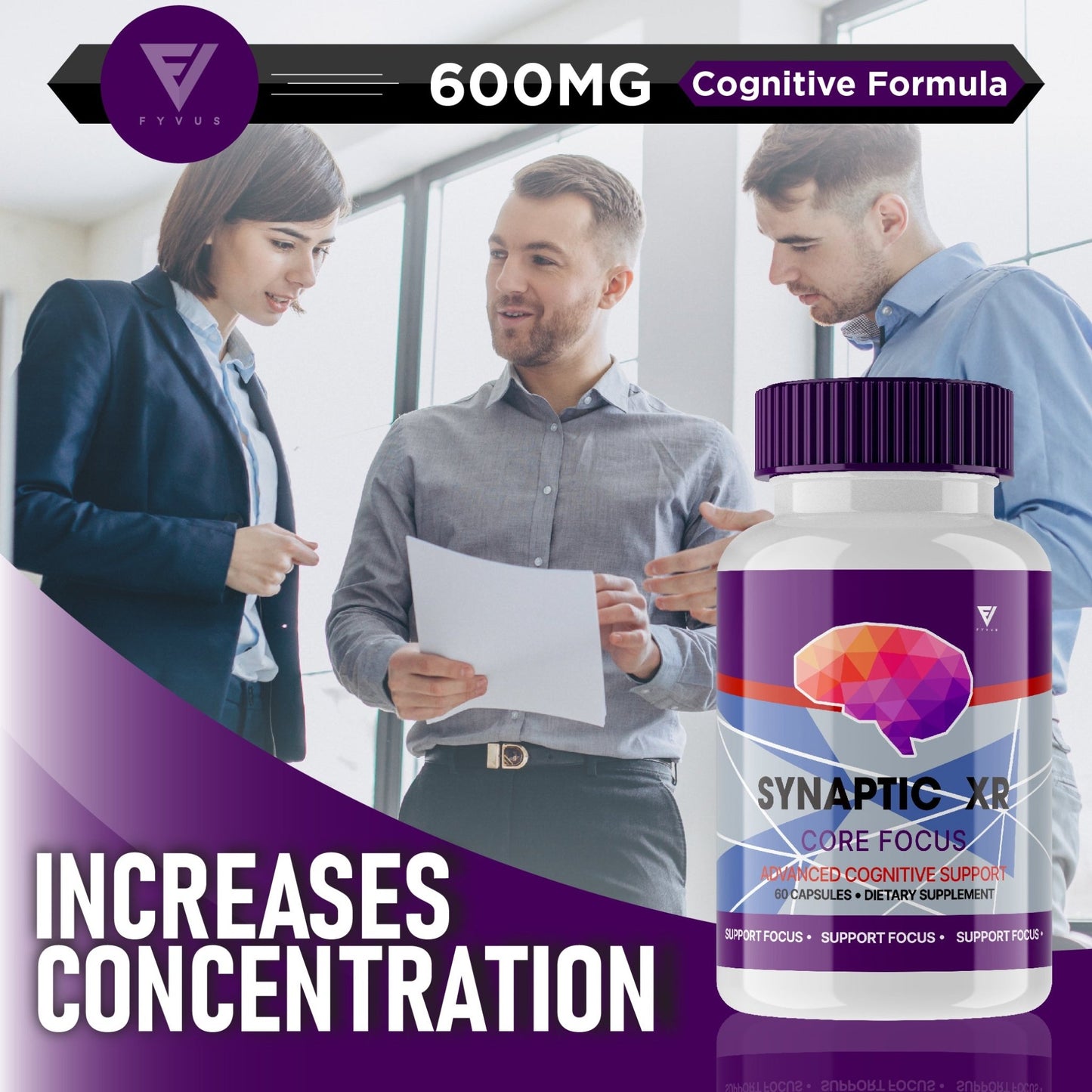 Synaptic XR Nootropic Capsules - Vitamin Place - Nootropic