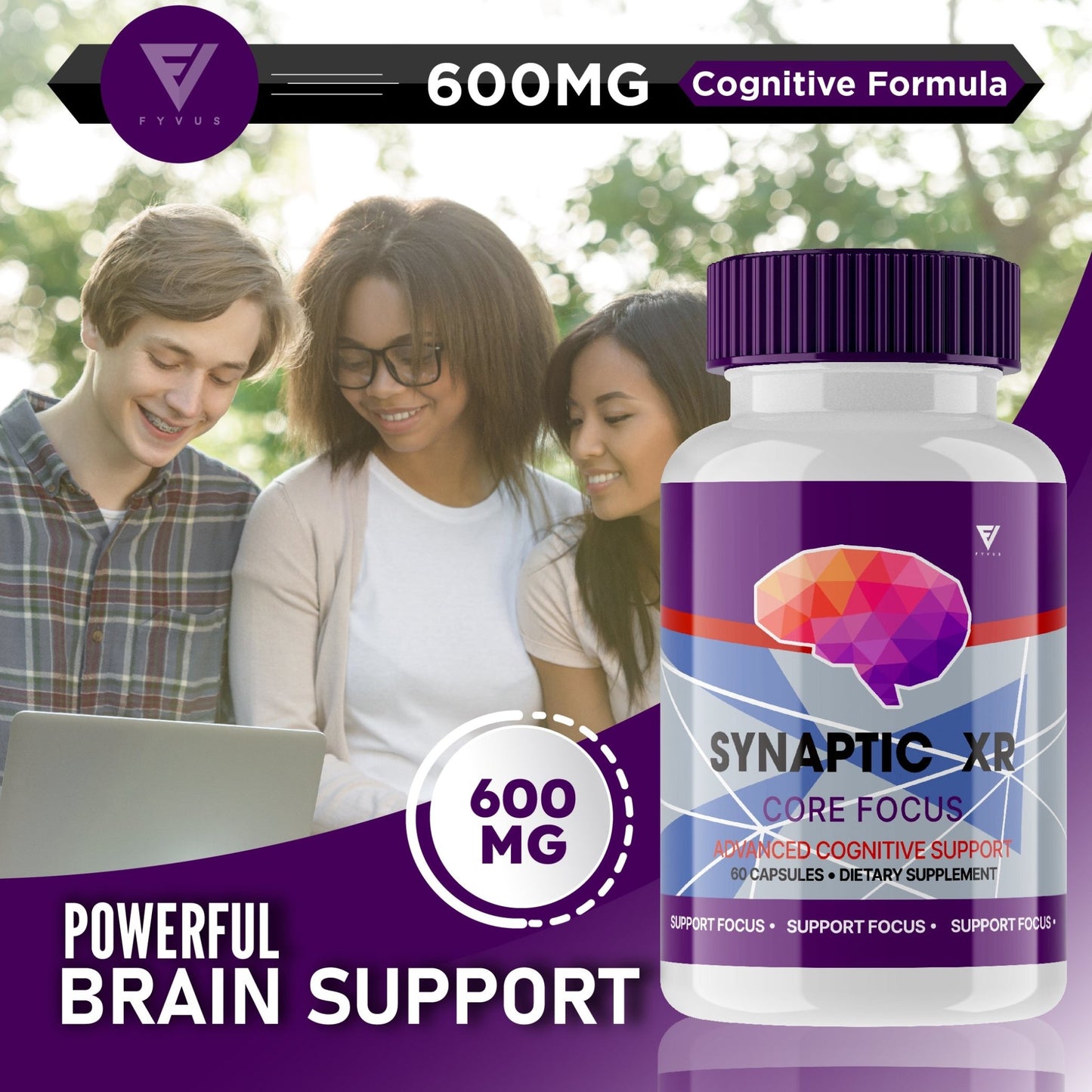 Synaptic XR Nootropic Capsules - Vitamin Place - Nootropic