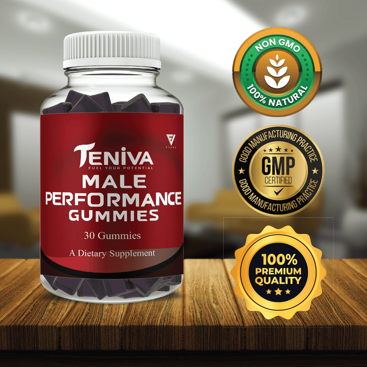 Teniva Male Gummies - Vitamin Place