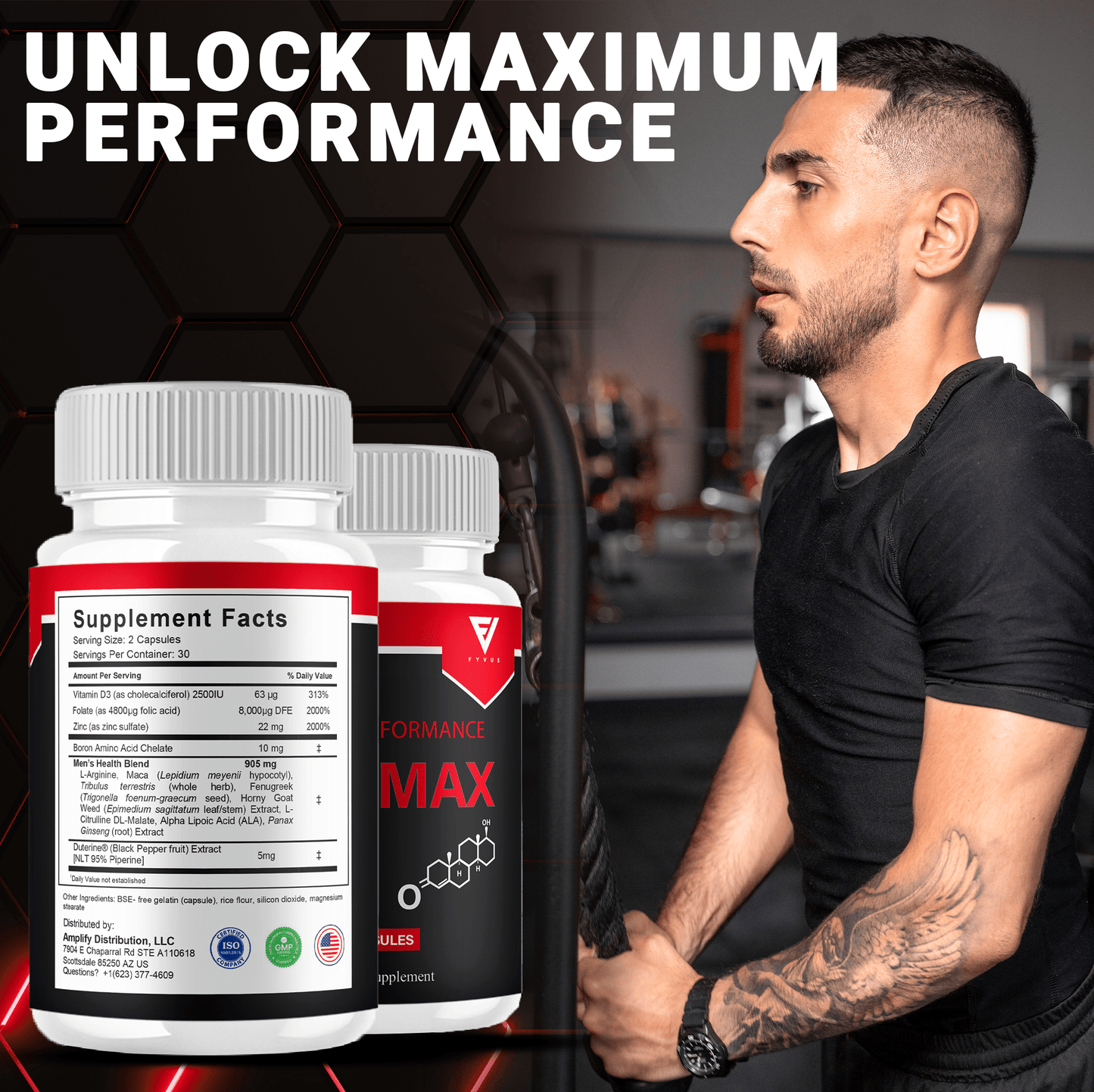 TestMax Capsules - Vitamin Place - Sports Nutrition