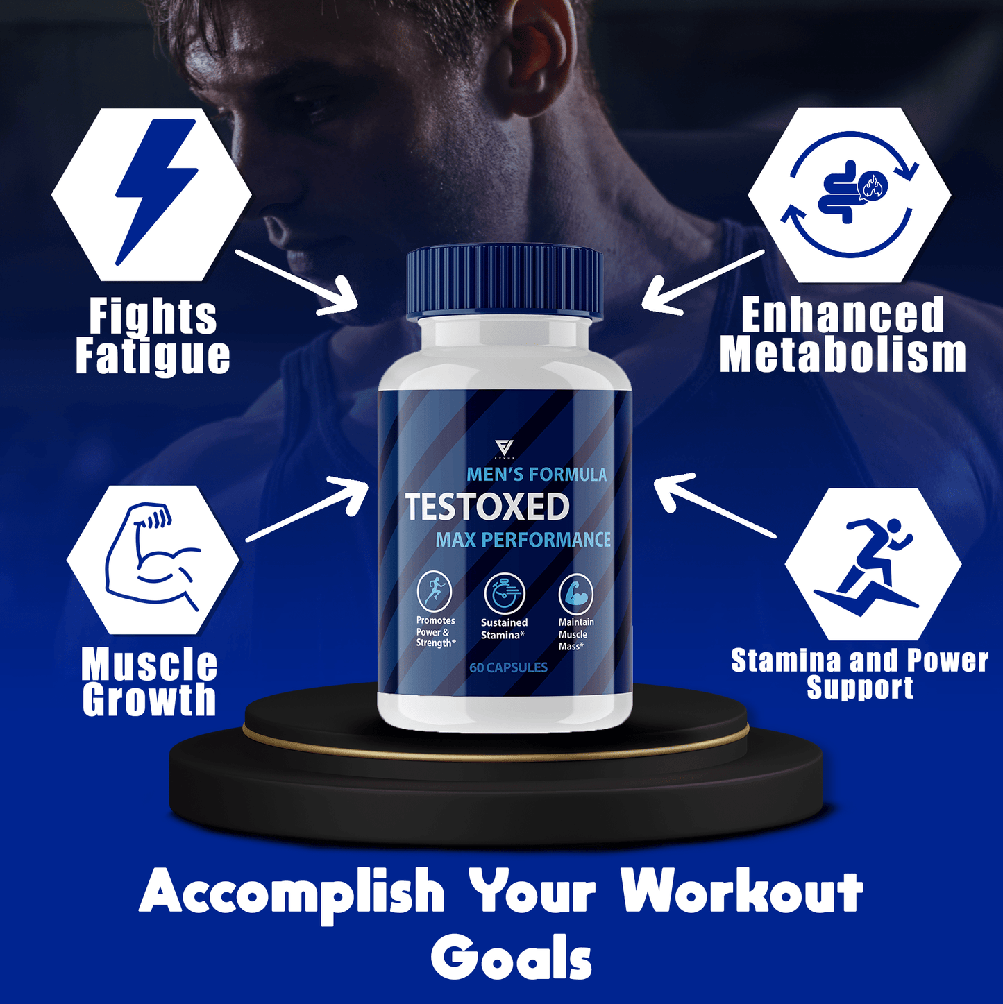 Testoxed Capsules - Vitamin Place - Sports Nutrition