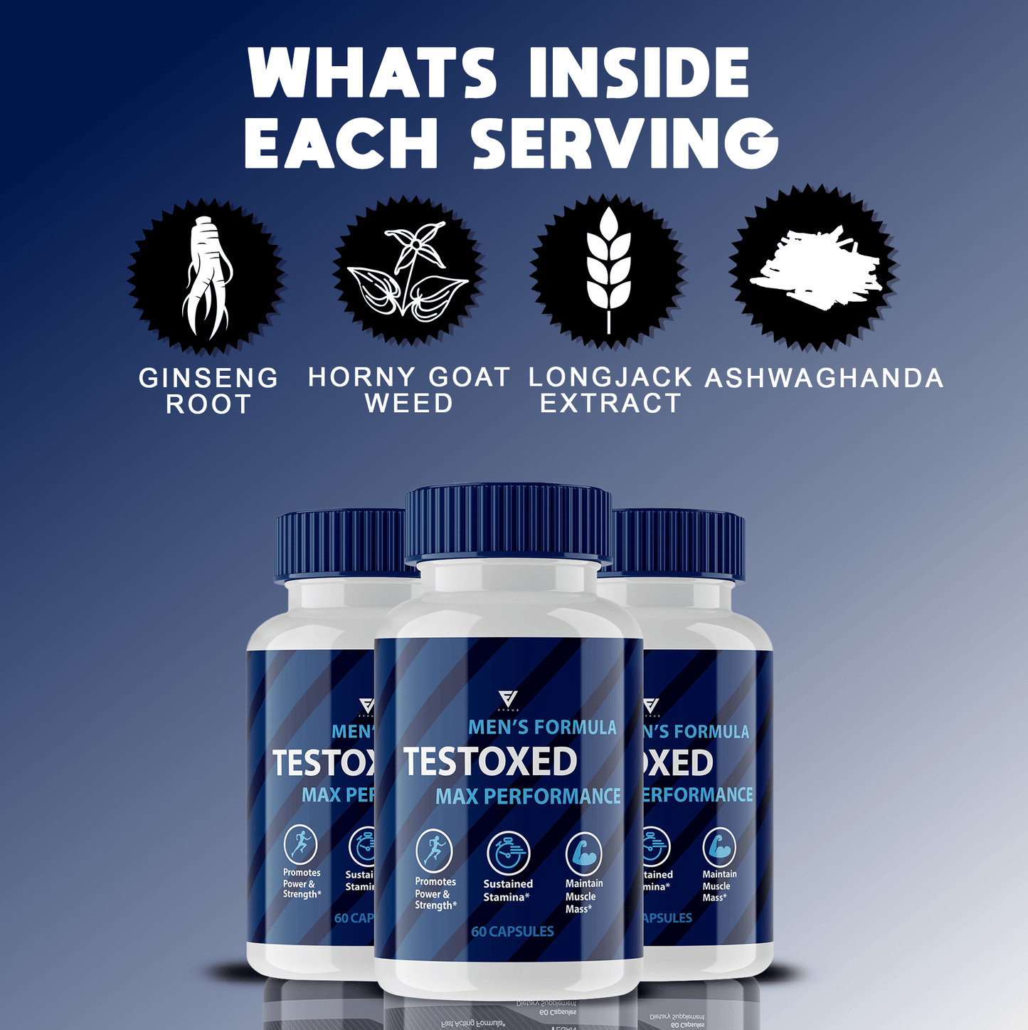 Testoxed Capsules - Vitamin Place - Sports Nutrition