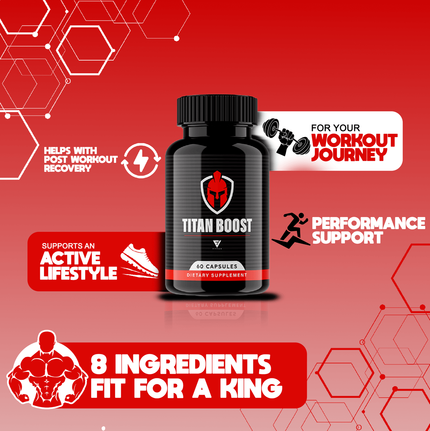 Titan Boost Capsules - Vitamin Place - Sports Nutrition