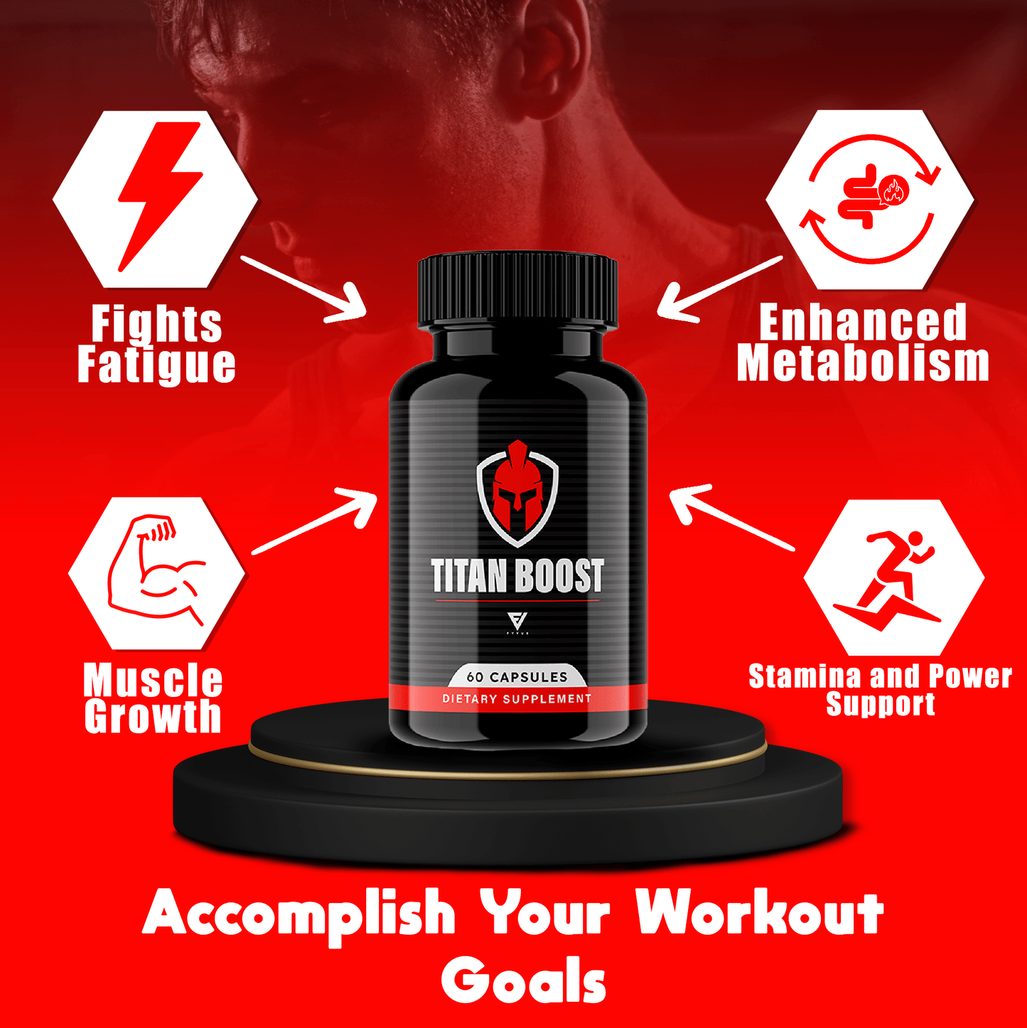 Titan Boost Capsules - Vitamin Place - Sports Nutrition