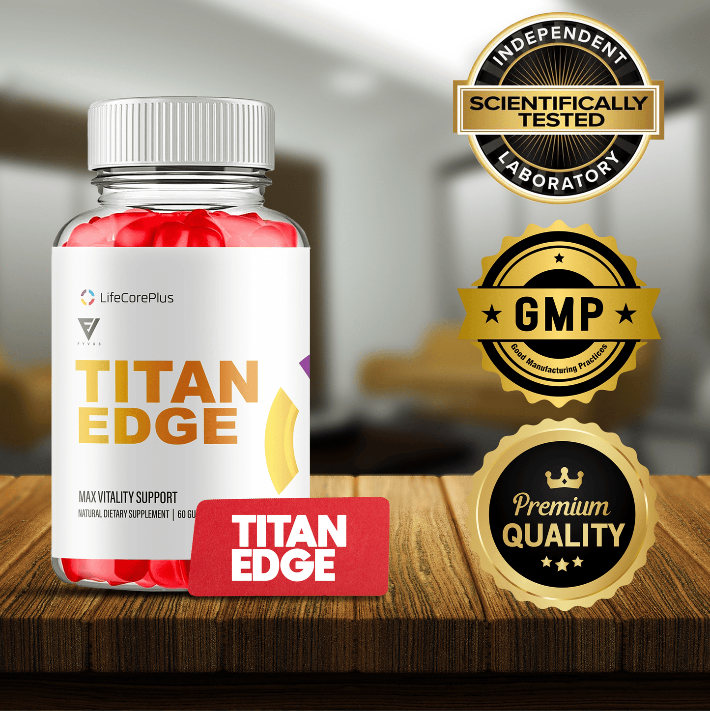 Titan Edge Gummies - Vitamin Place - Sports Nutrition