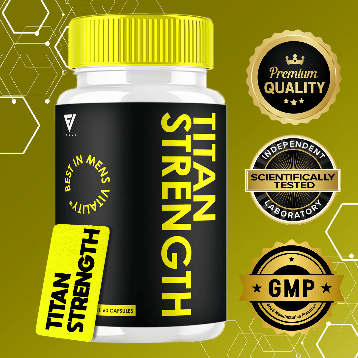 Titan Strength Capsules - Vitamin Place - Sports Nutrition