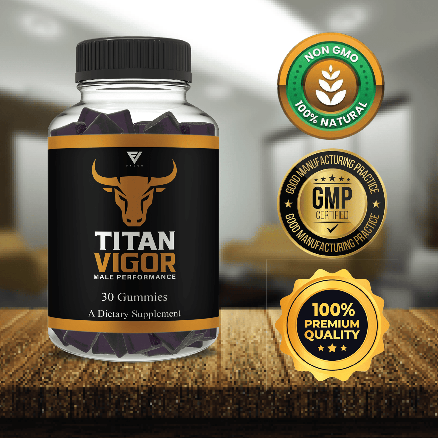 Titan Vigor Gummies - Vitamin Place - Sports Nutrition