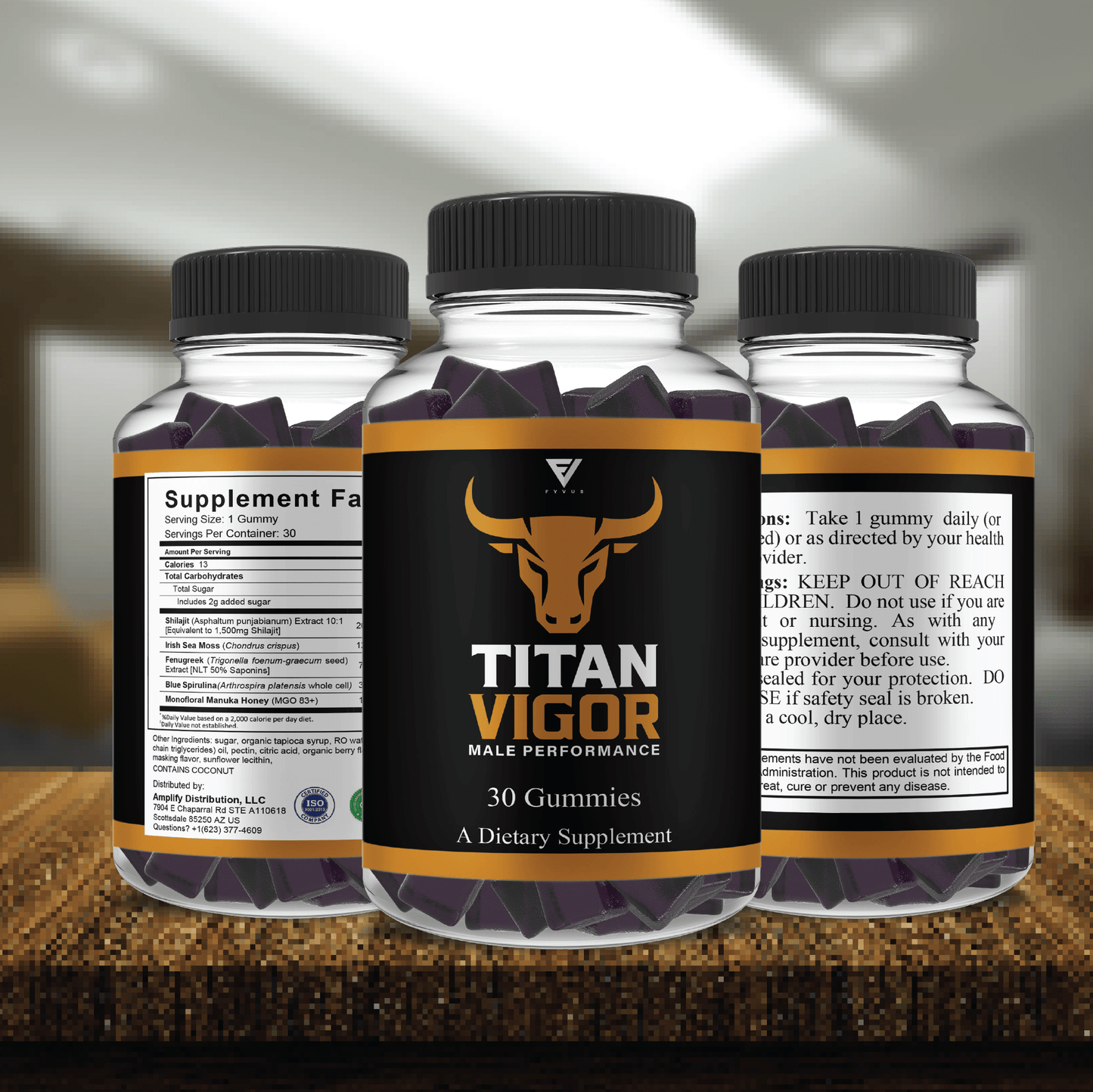 Titan Vigor Gummies - Vitamin Place - Sports Nutrition