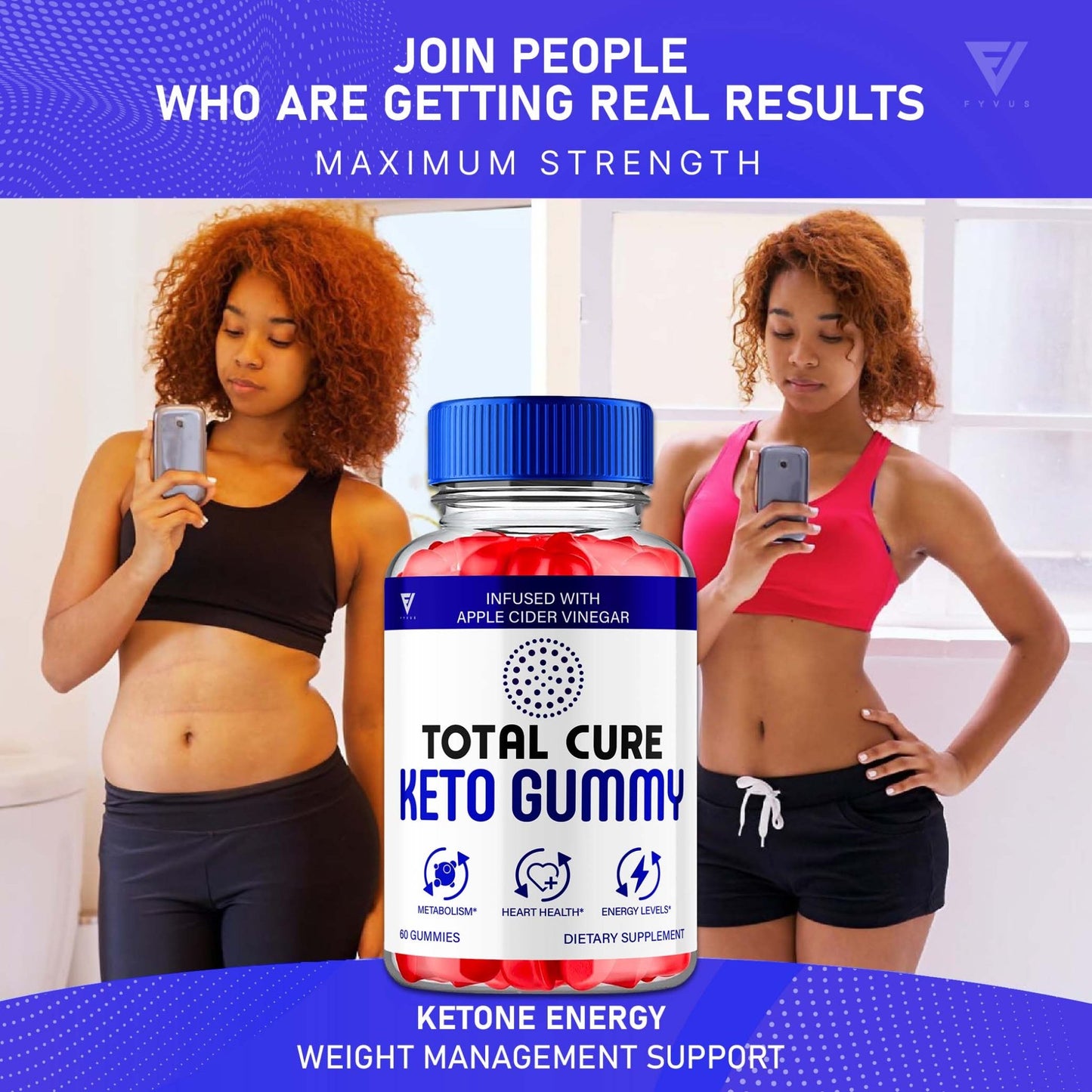 Total Cure - Keto ACV Gummies - Vitamin Place