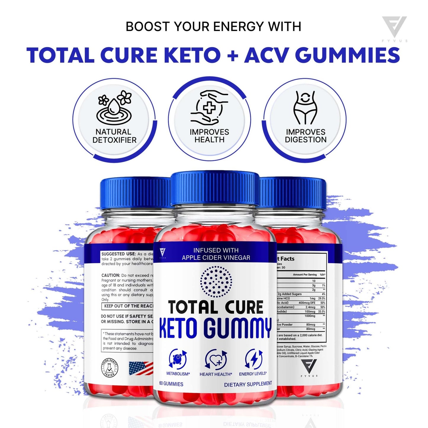 Total Cure - Keto ACV Gummies - Vitamin Place