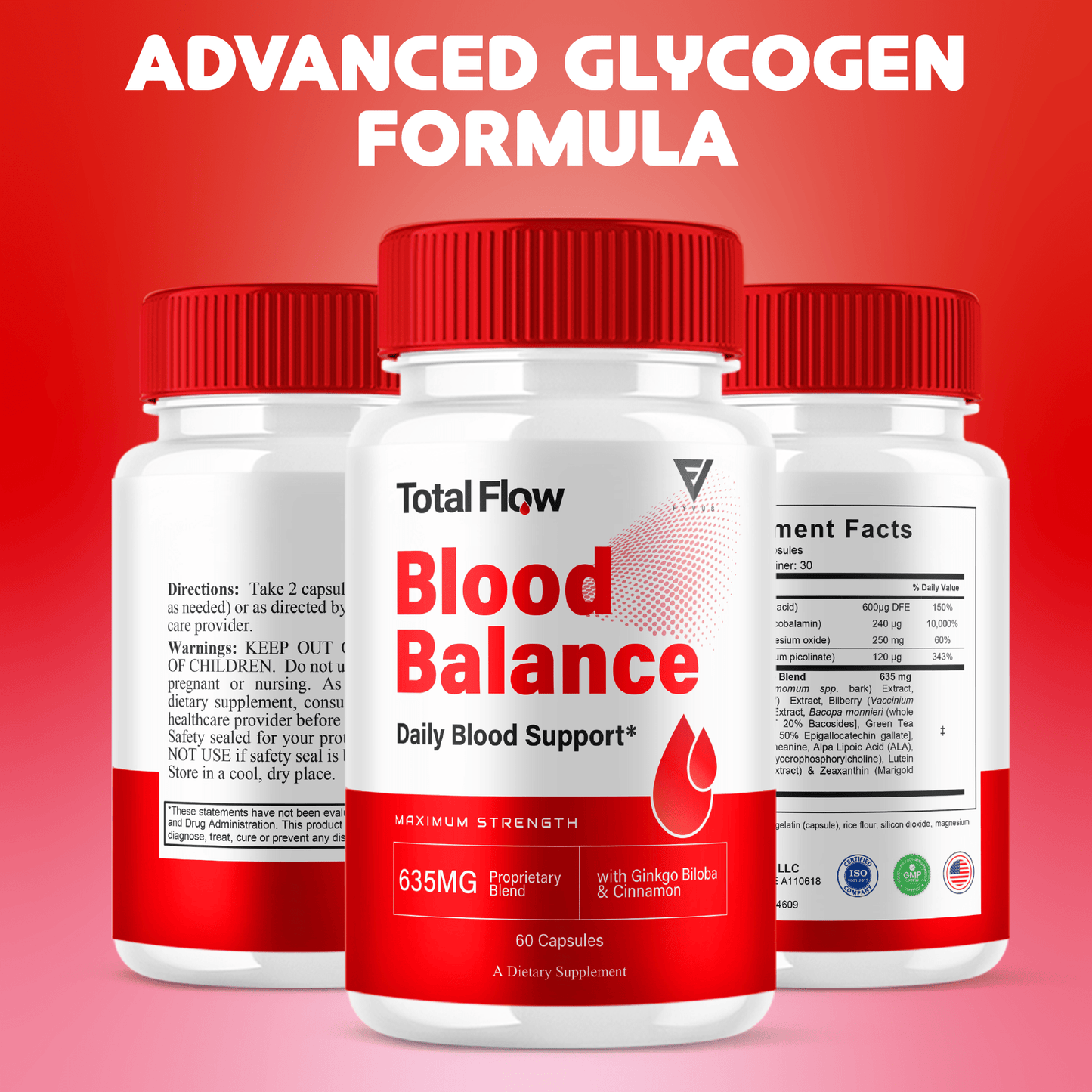 Total Flow Capsules - Vitamin Place - Blood Sugar Capsules