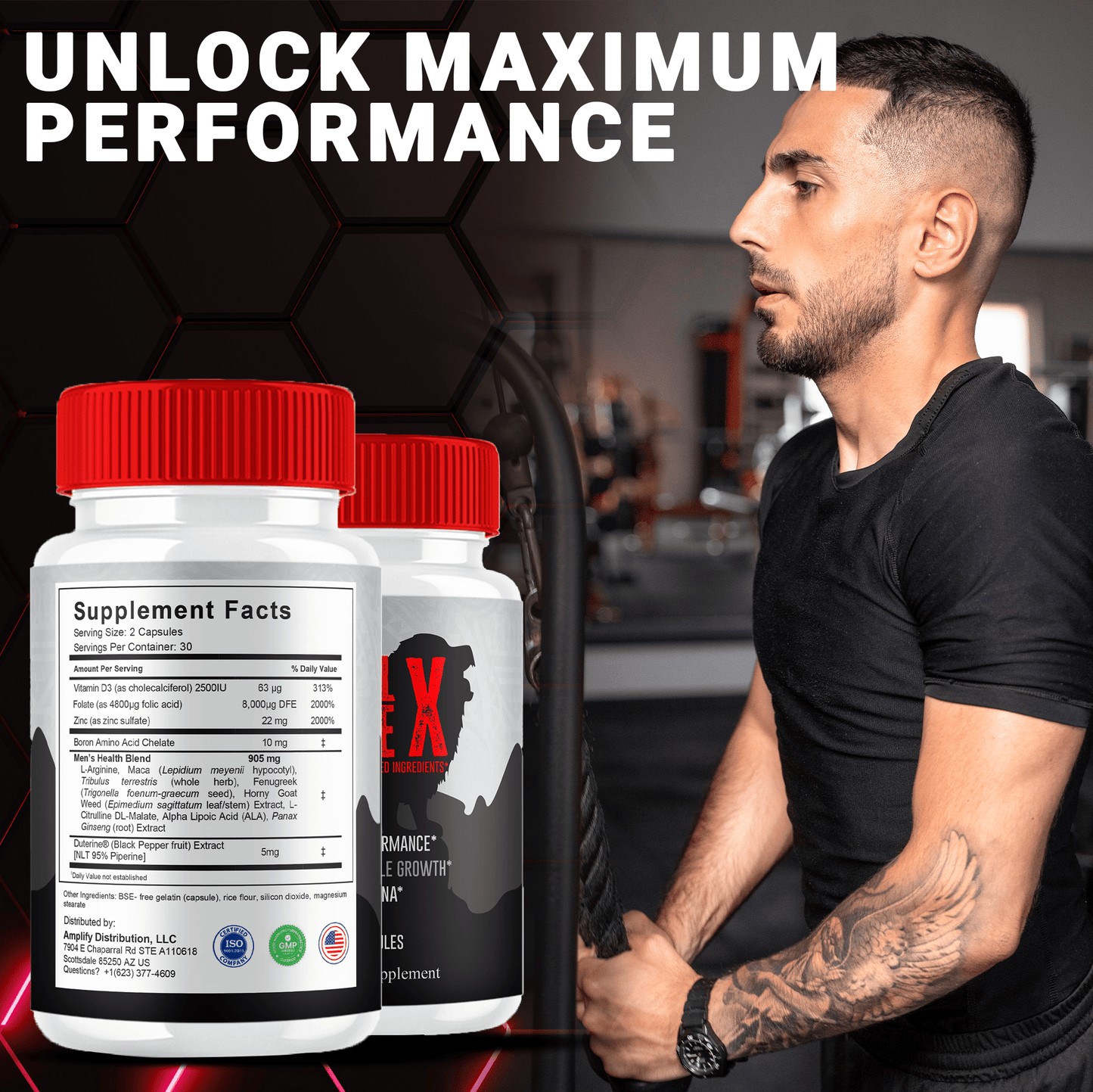 Tribal Force X Capsules - Vitamin Place - Sports Nutrition