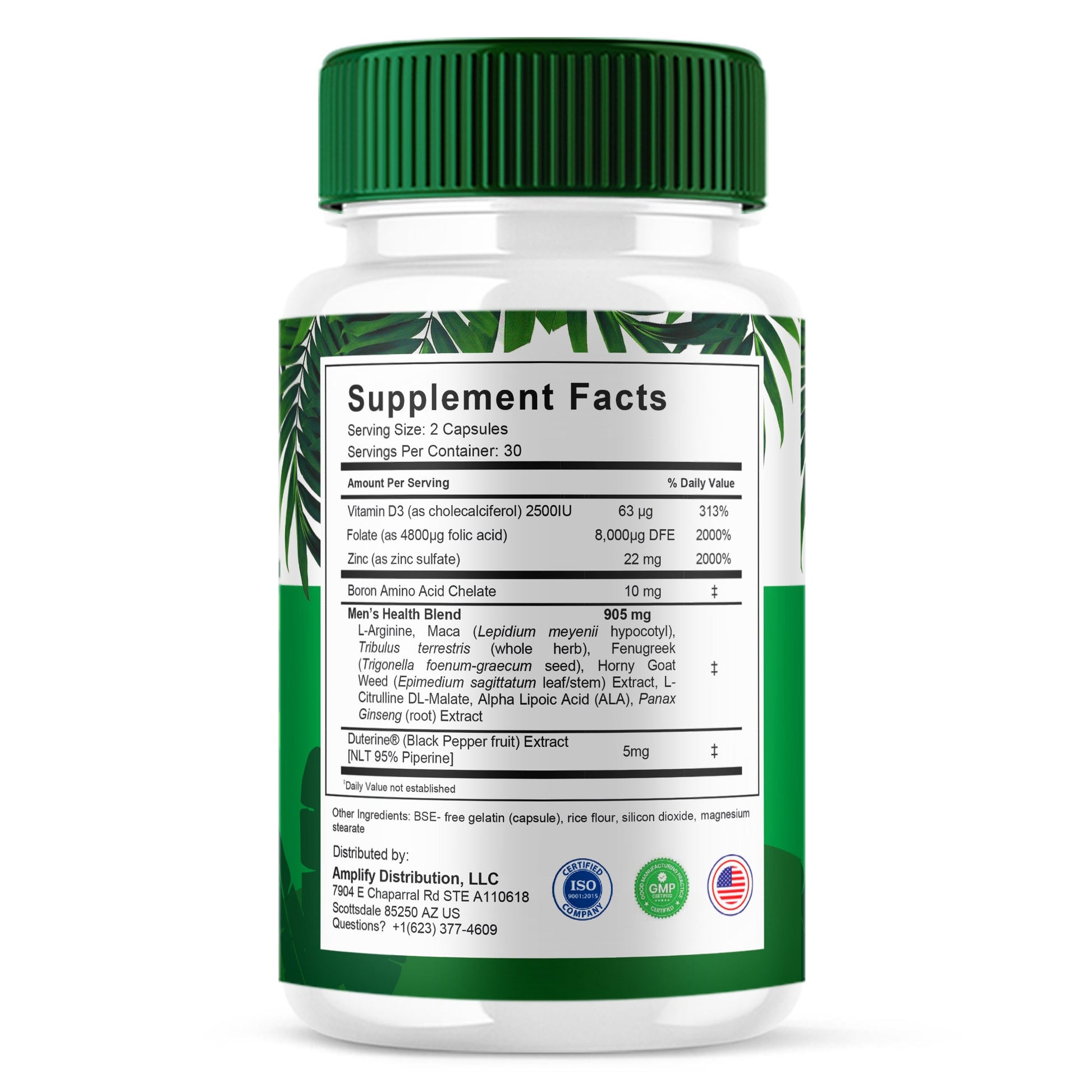 Tropical Rise Men’s Wellness Capsules | Vitamin‑Place