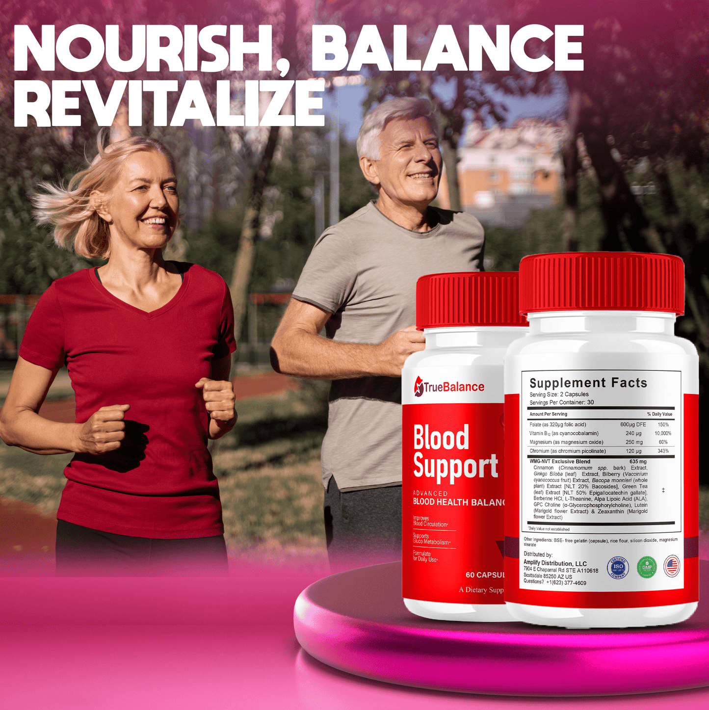 True Balance Blood Support Capsules - Vitamin Place - Blood Sugar Capsules