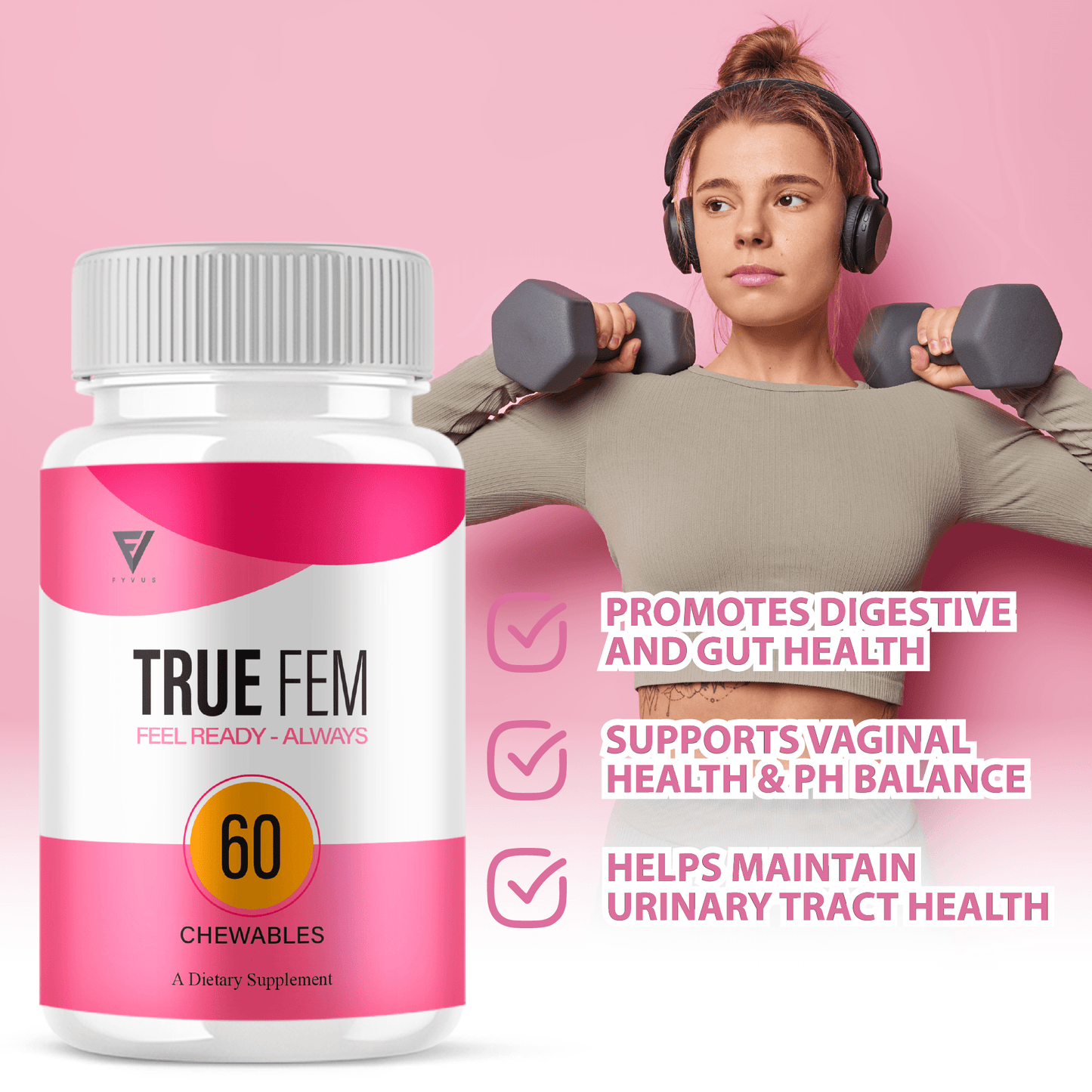 True Fem Capsules - Vitamin Place - Probiotic Capsules