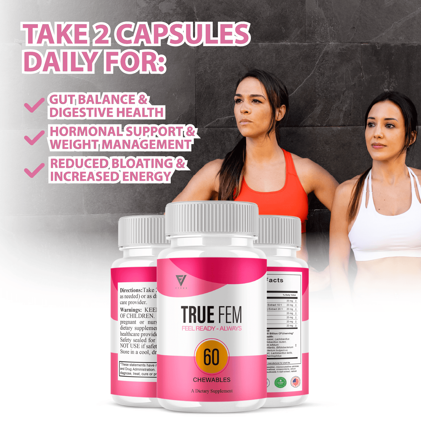 True Fem Capsules - Vitamin Place - Probiotic Capsules