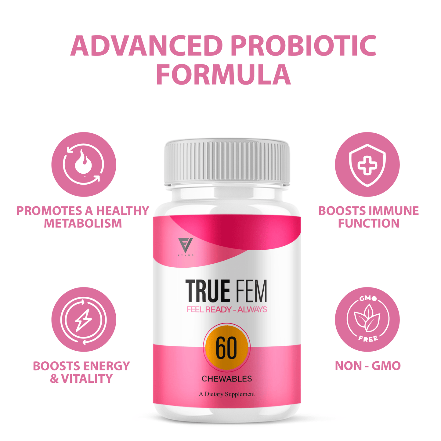True Fem Capsules - Vitamin Place - Probiotic Capsules