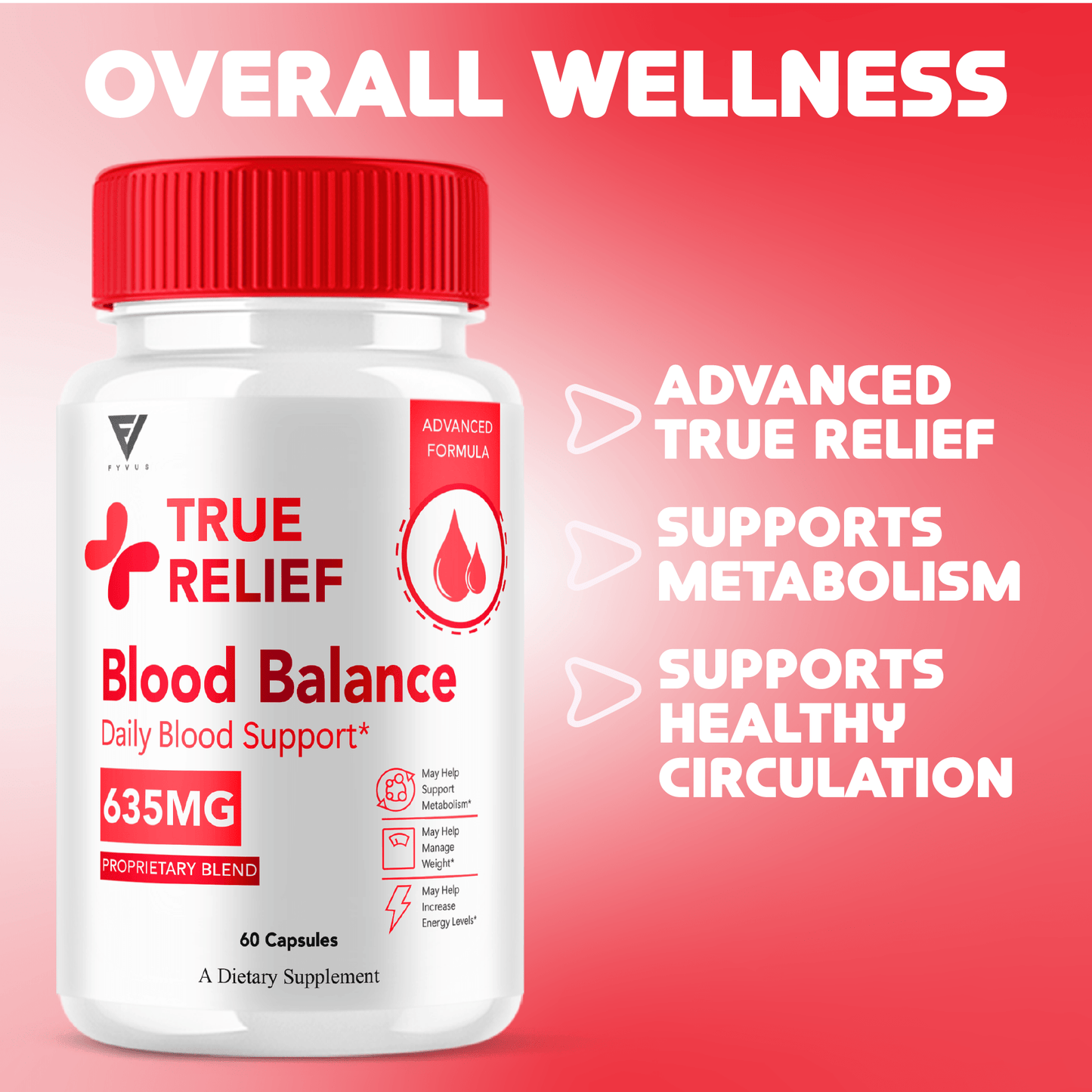 True Relief Glycogen Support Capsules - Vitamin Place