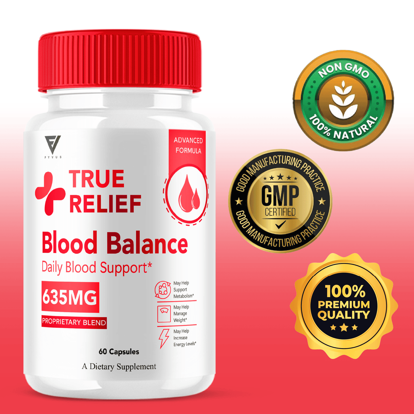 True Relief Glycogen Support Capsules - Vitamin Place