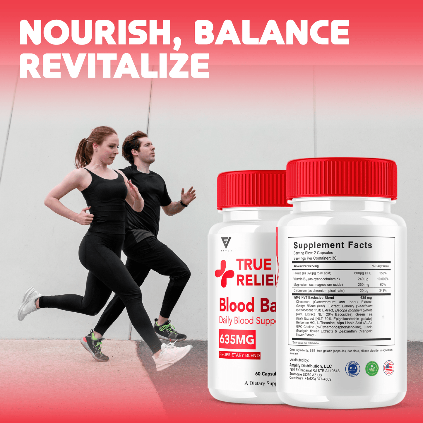 True Relief Glycogen Support Capsules - Vitamin Place