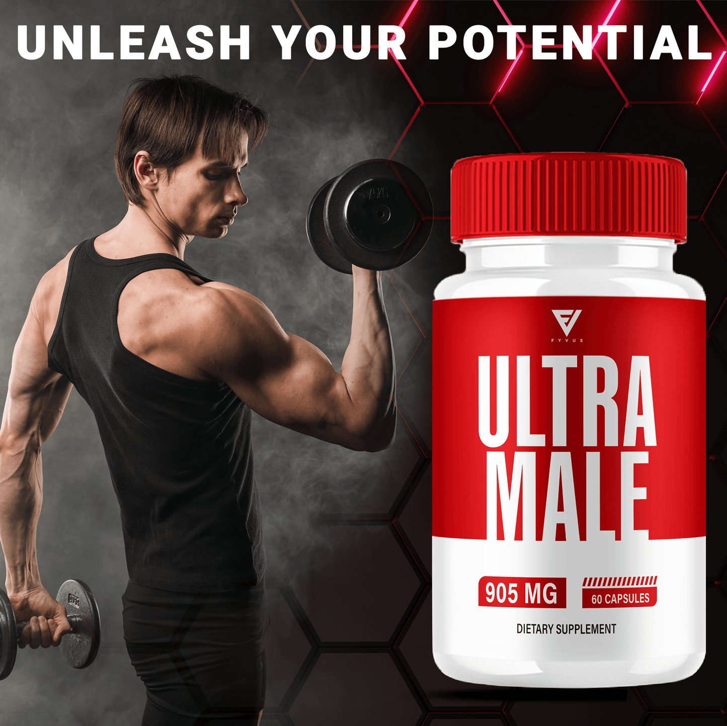 Ultra Male Capsules - Vitamin Place - Sports Nutrition