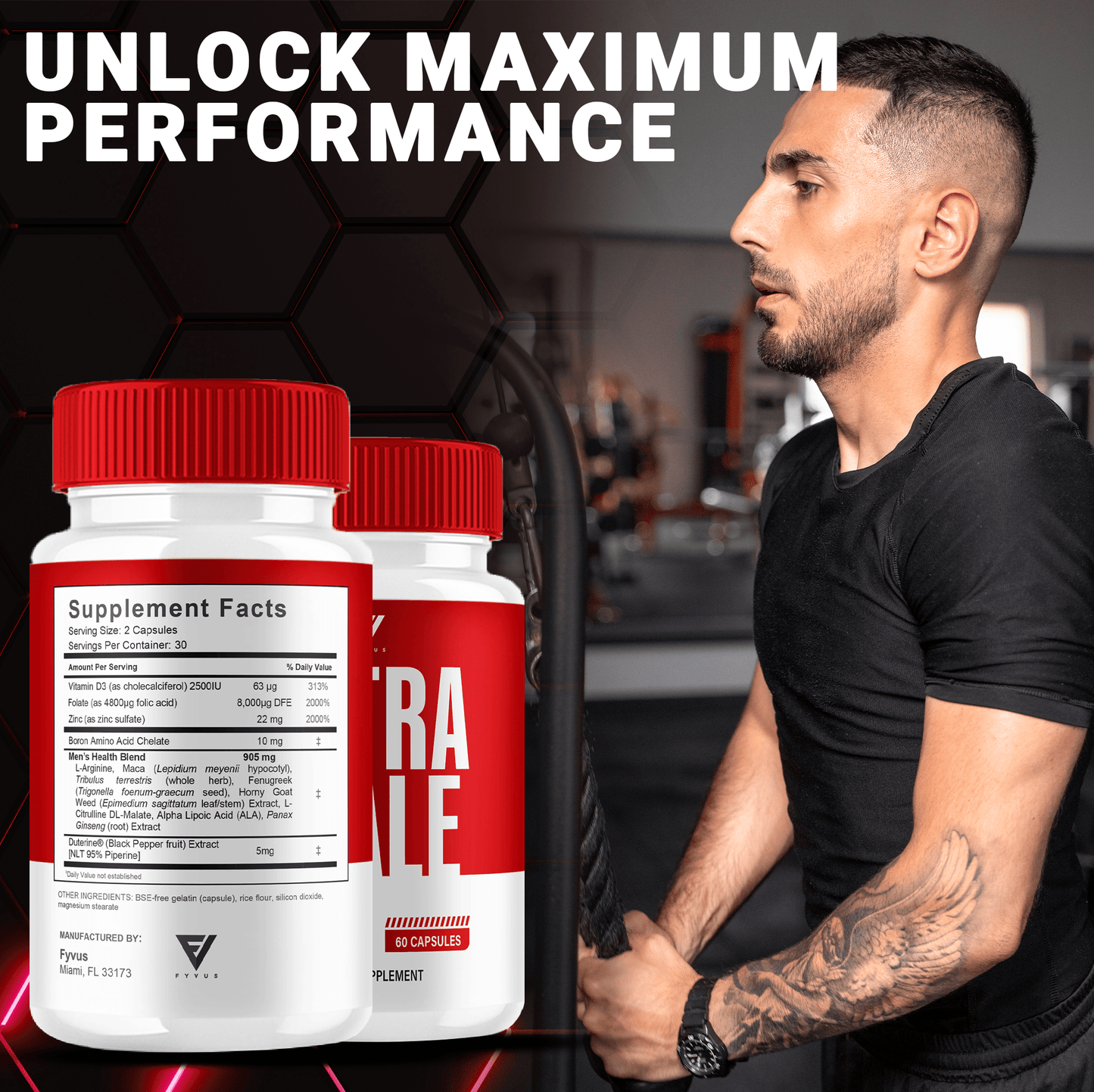 Ultra Male Capsules - Vitamin Place - Sports Nutrition
