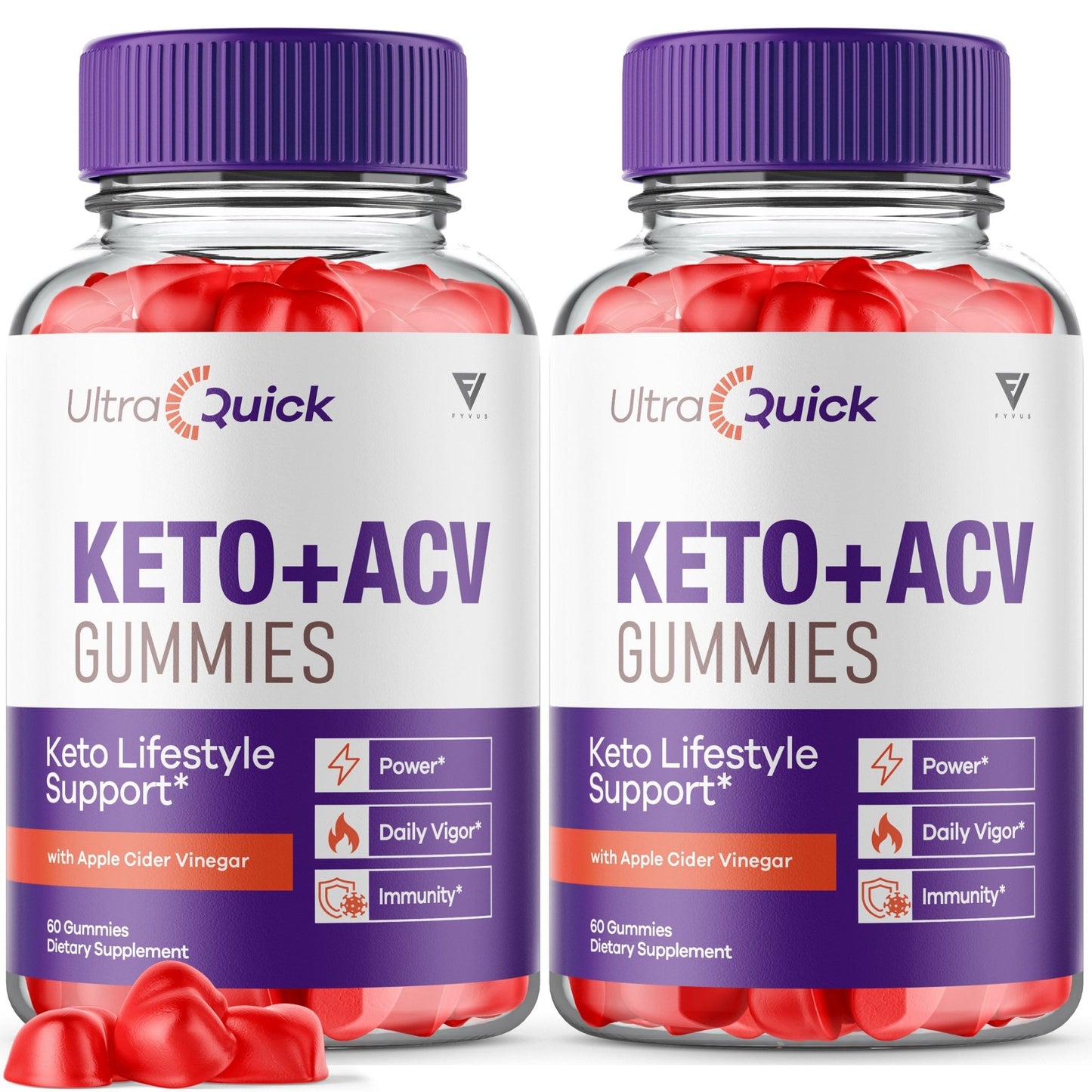Ultra Quick Keto ACV Gummies - Vitamin Place - Apple Cider Vinegar Gummies