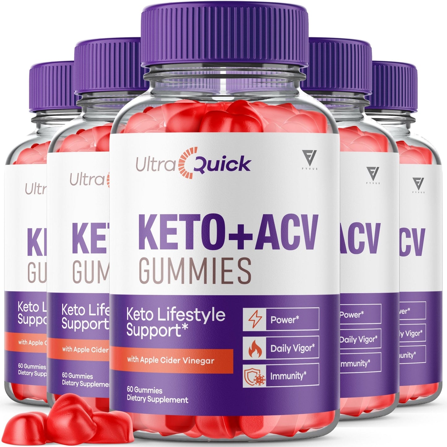 Ultra Quick Keto ACV Gummies - Vitamin Place - Apple Cider Vinegar Gummies