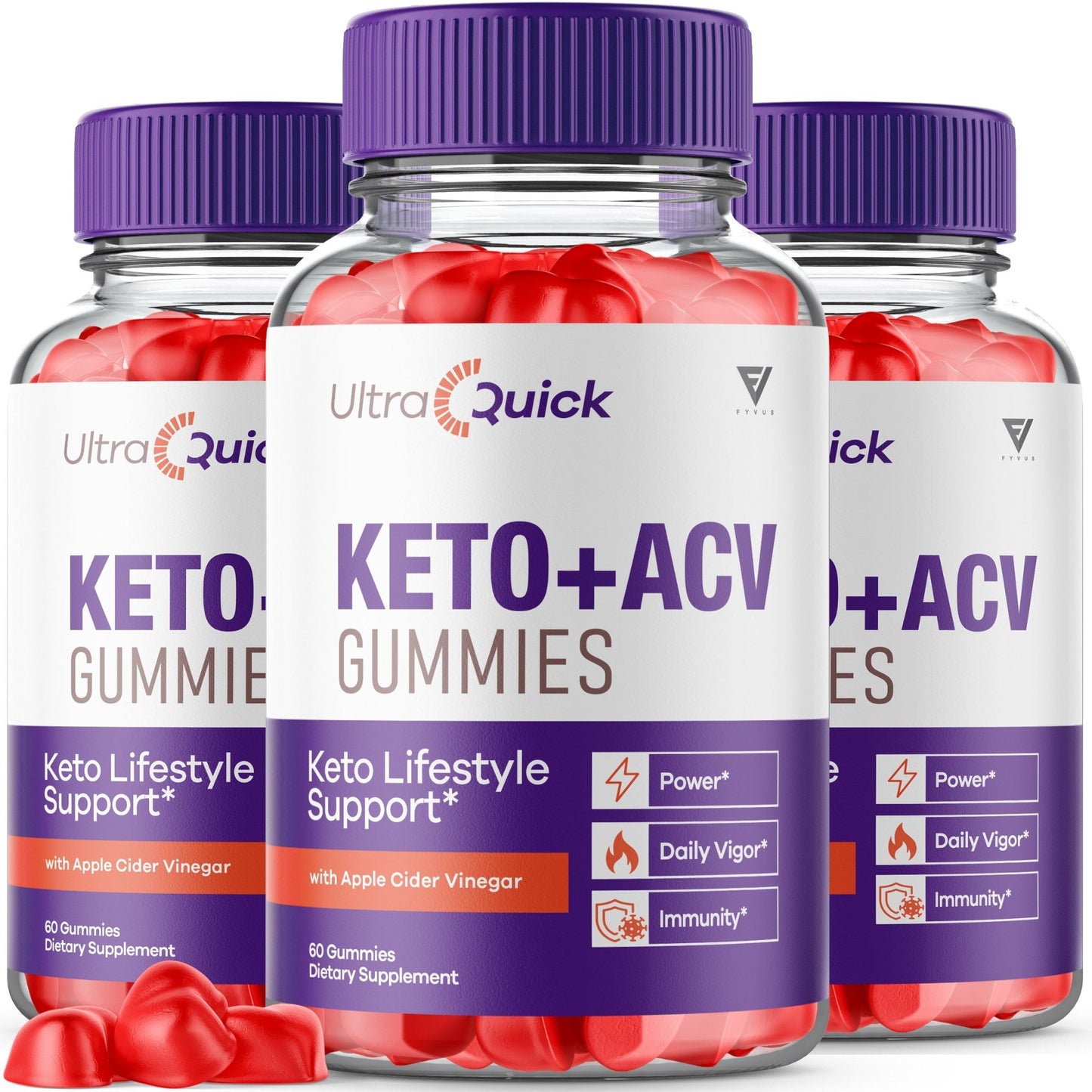 Ultra Quick Keto ACV Gummies - Vitamin Place - Apple Cider Vinegar Gummies